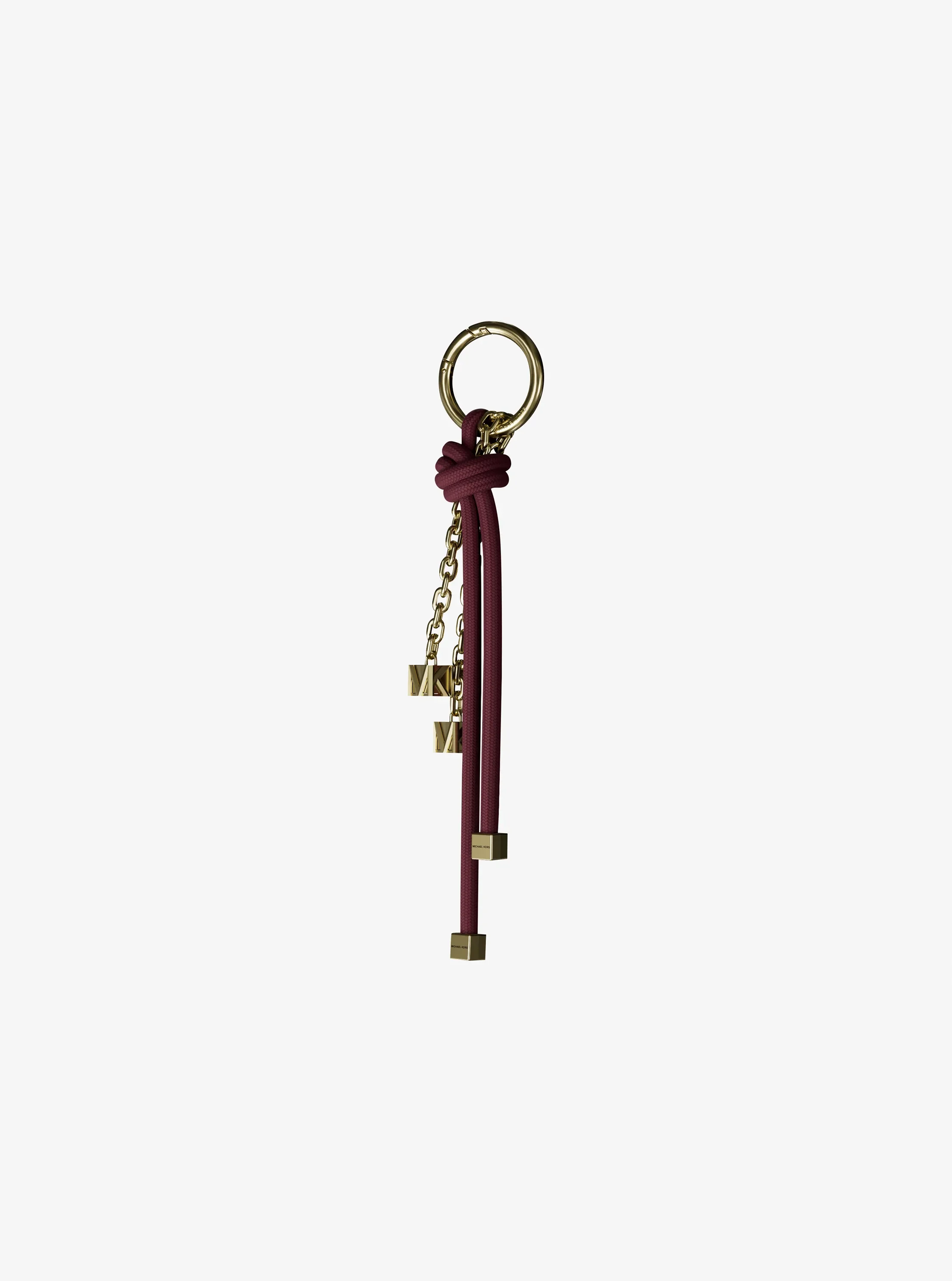 Брелоки Michael Kors Gold-Tone and Cord Bag Charm — фото 2