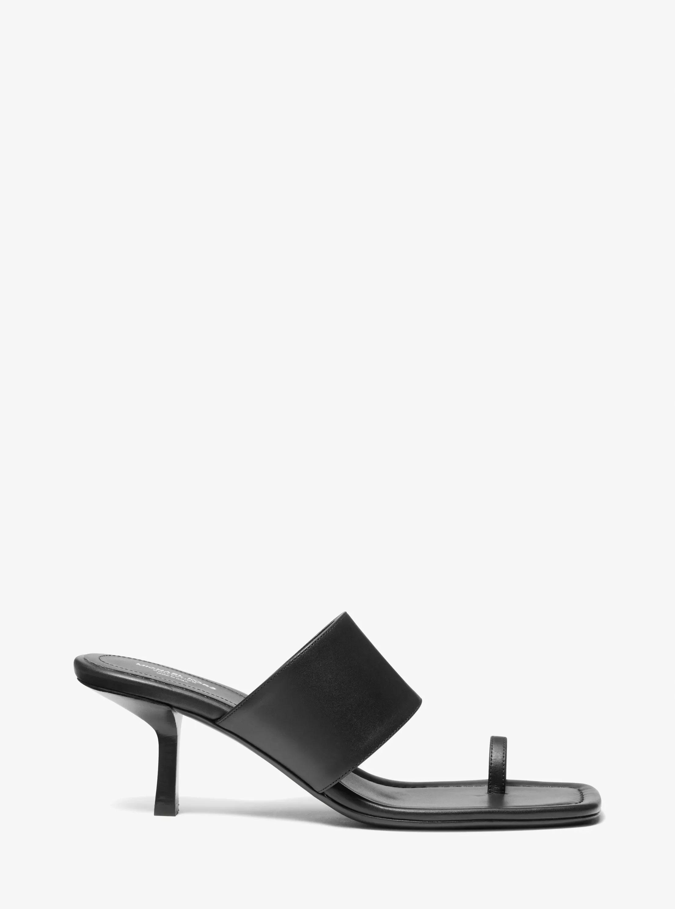Сандалии Michael Kors Dionne Leather Sandal, цвет: Чёрный — фото 2