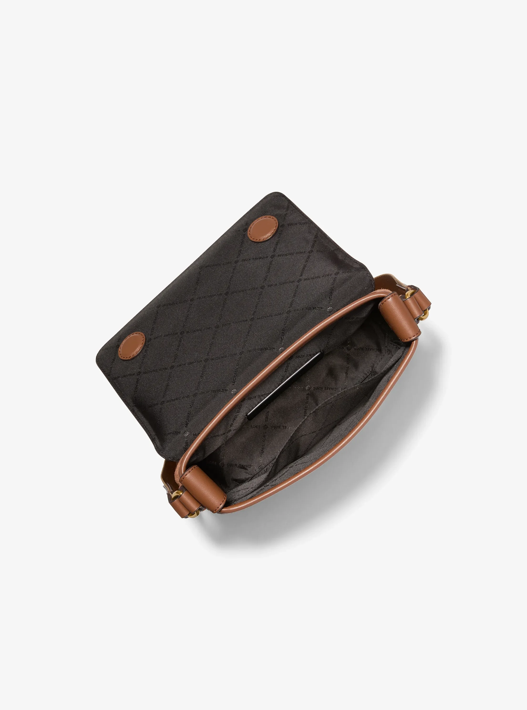 Мужские сумки Michael Kors Hudson Mini Suede Messenger — фото 2