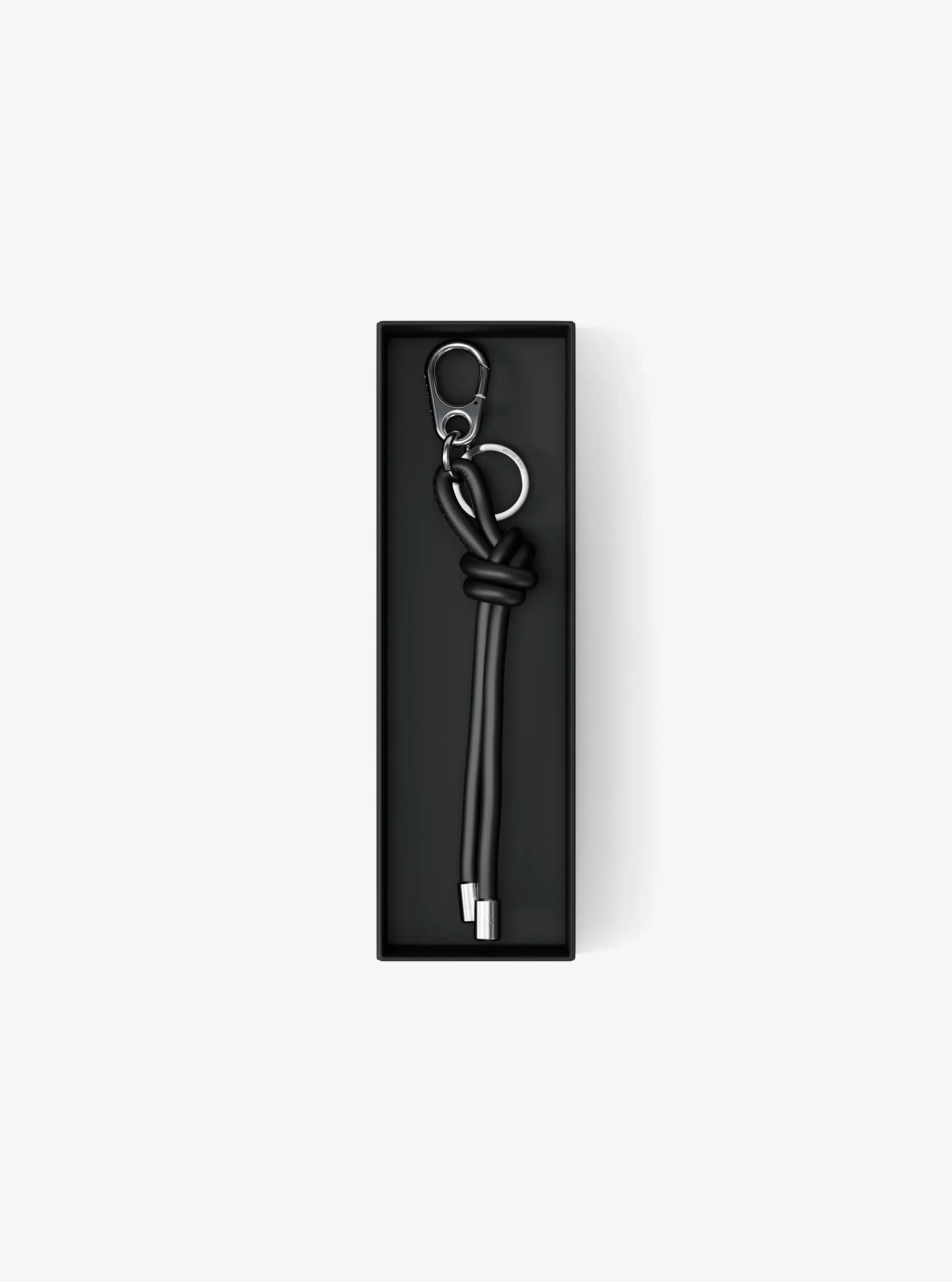 Женский брелок Michael Kors Knotted Bag Charm, цвет: Чёрный — фото 3