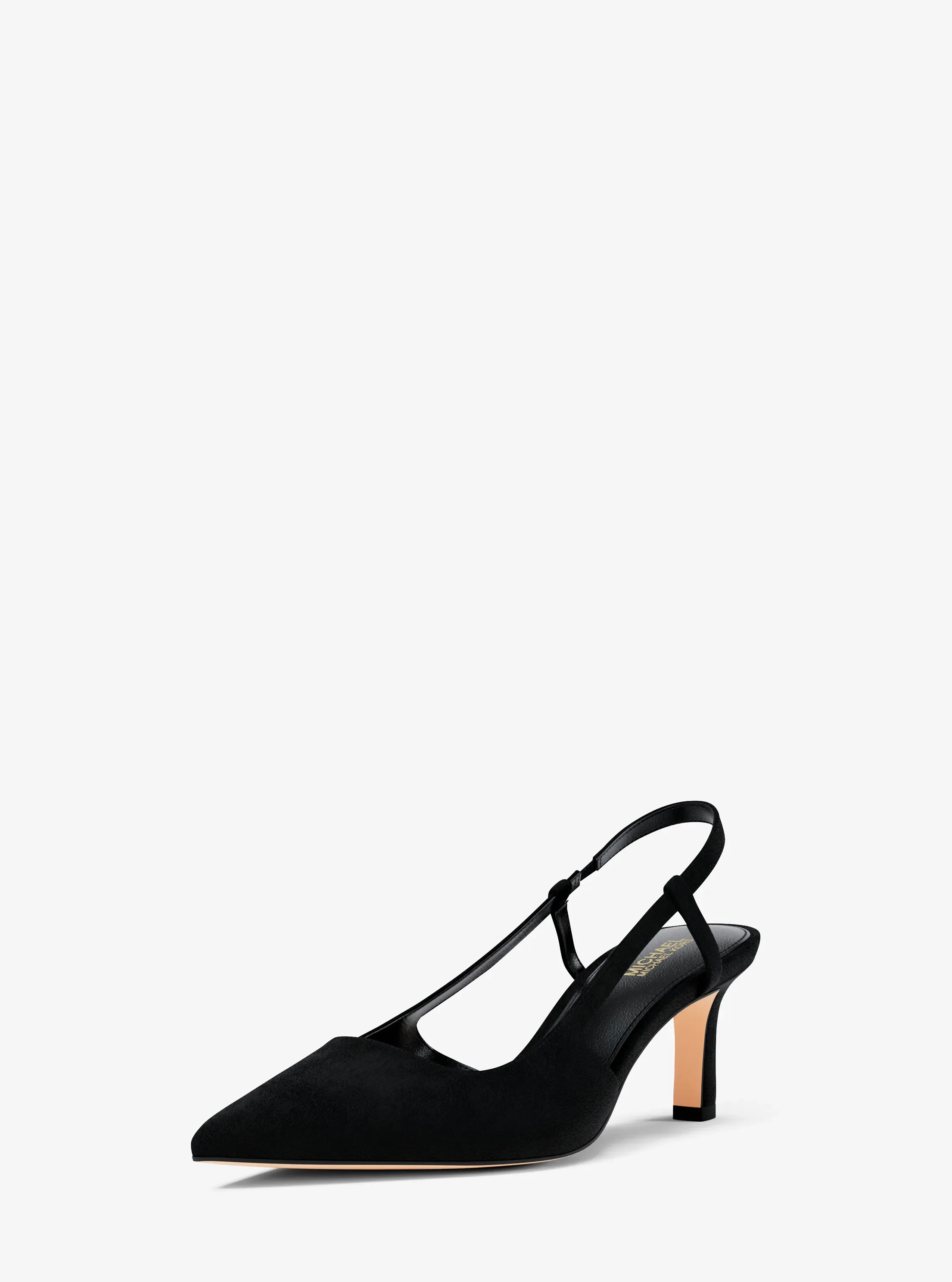 Туфли Michael Kors Alora Suede Slingback Pump — фото 7