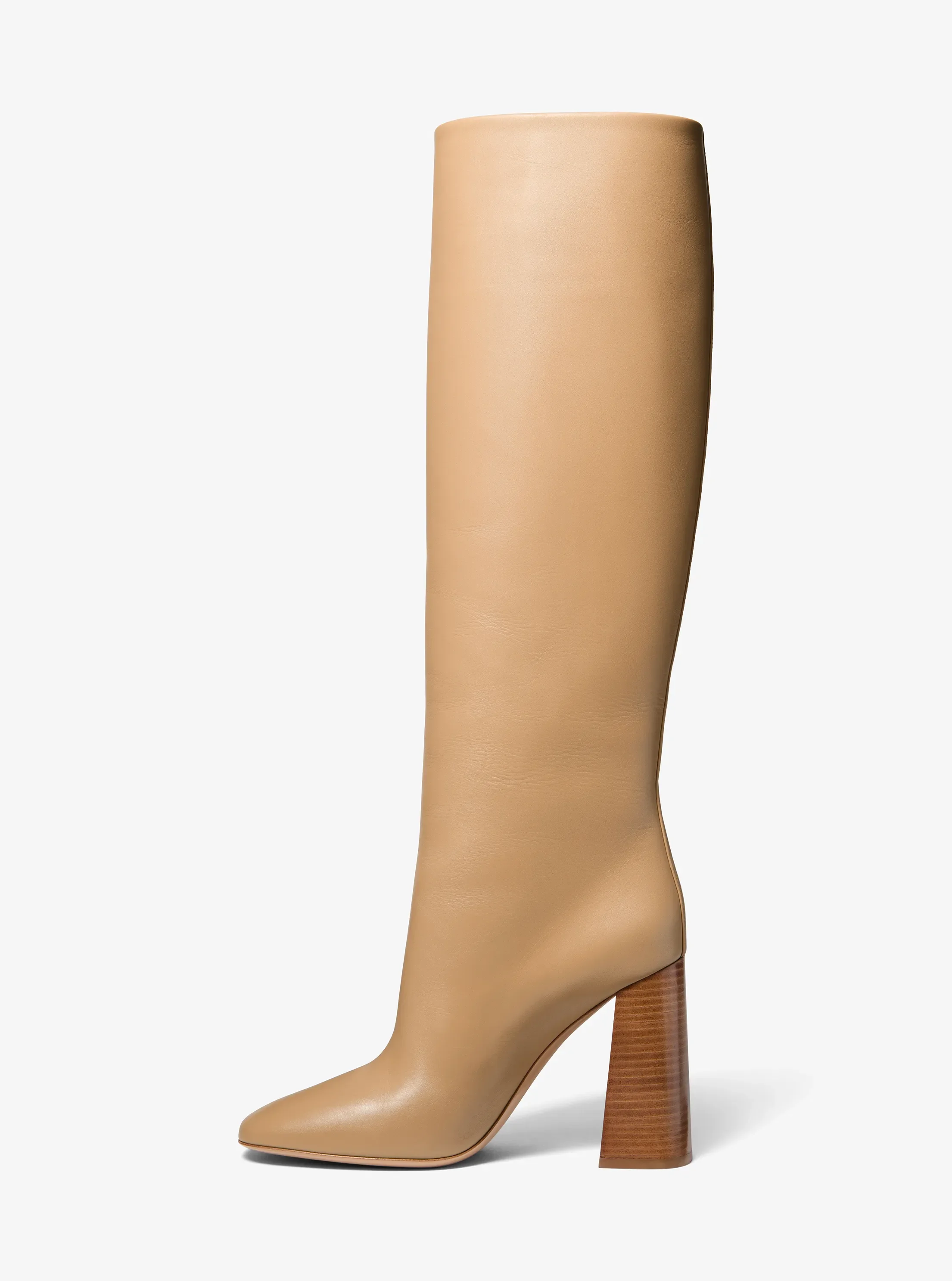 Женские ботинки Michael Kors Arianna Leather City Boot — фото 3