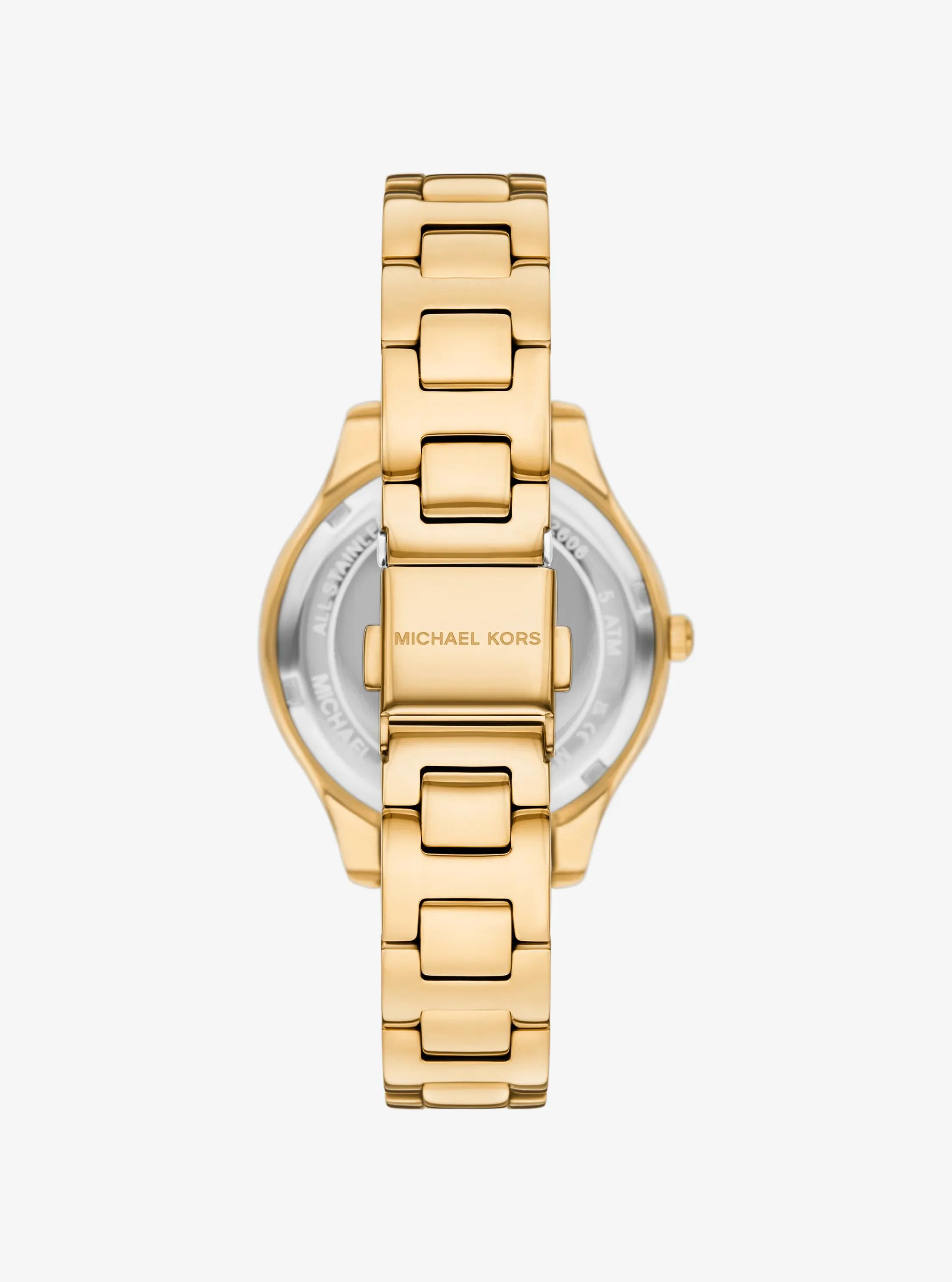 Часы Michael Kors Liliane Pavé Gold-Tone Watch, цвет: Золотой — фото 3