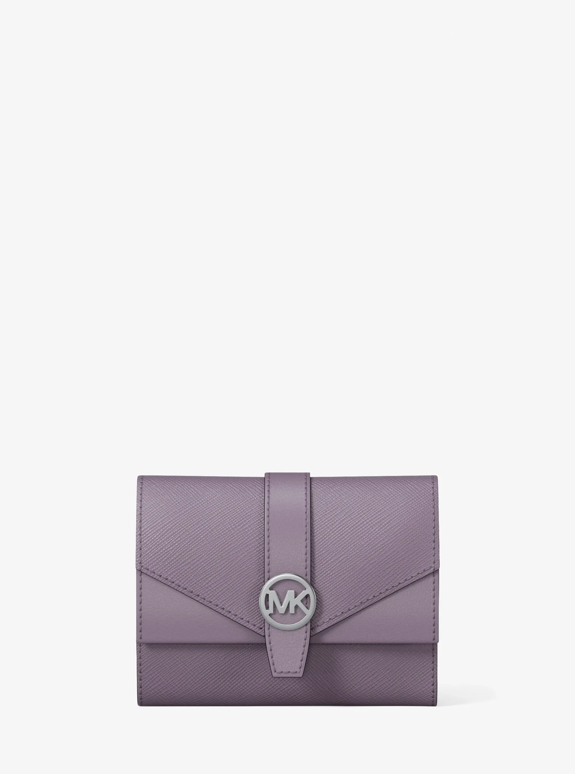 Michael Kors Greenwich Medium Leather Trifold Wallet