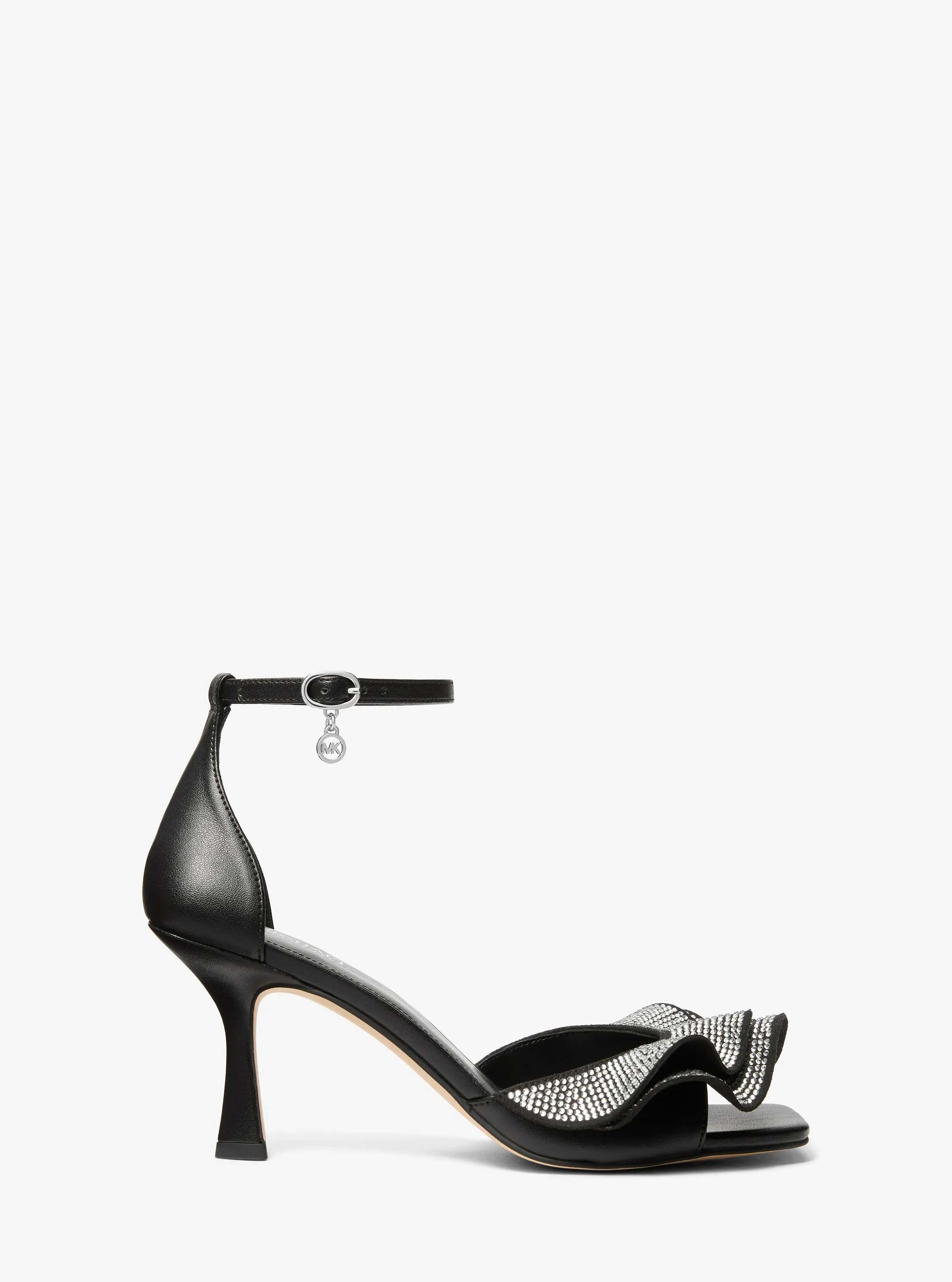 Сандалии Michael Kors Livia Embellished Sandal, цвет: Чёрный — фото 2