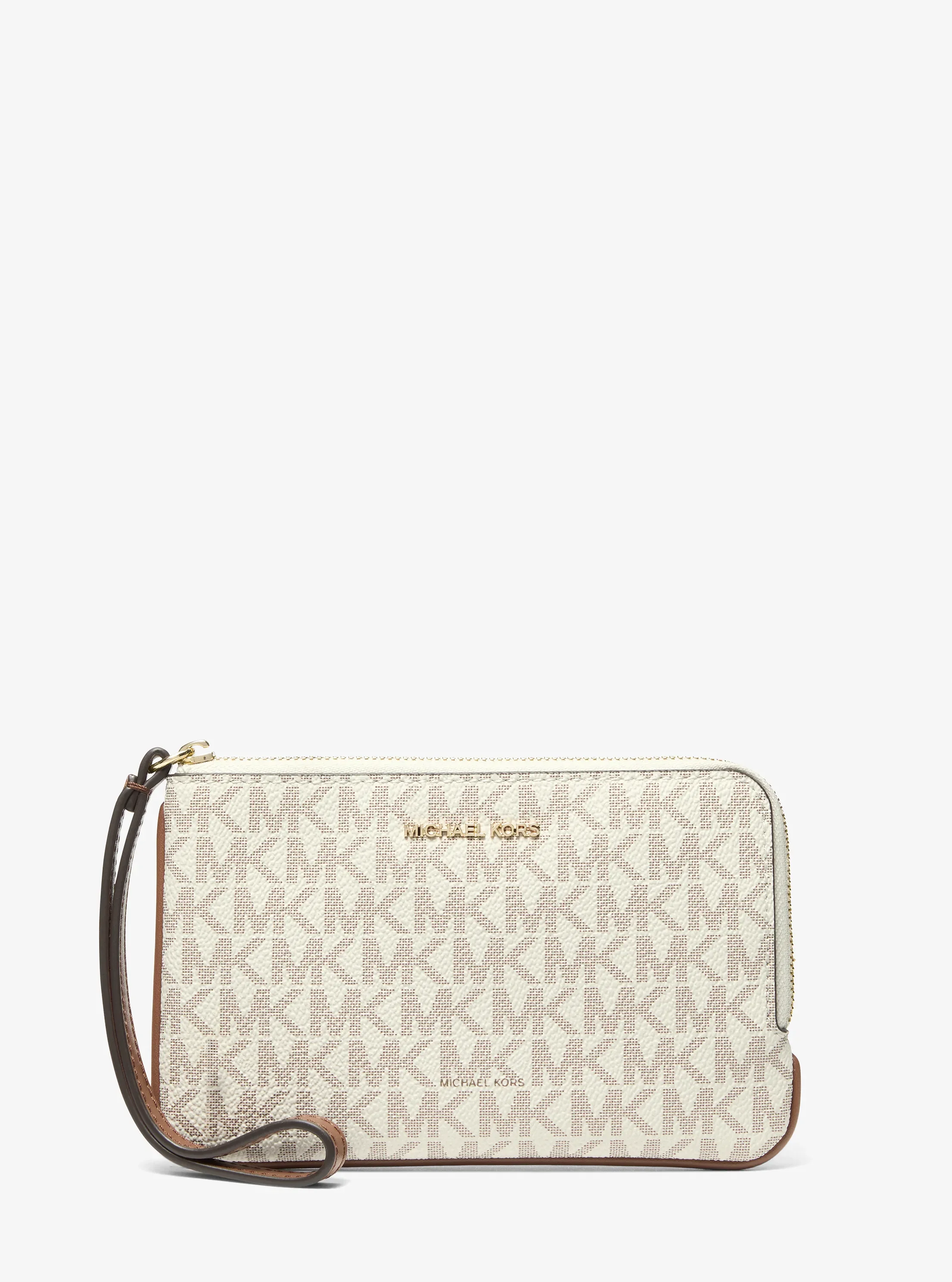 Сумки Michael Kors Jet Set Travel Small Signature Logo Wristlet