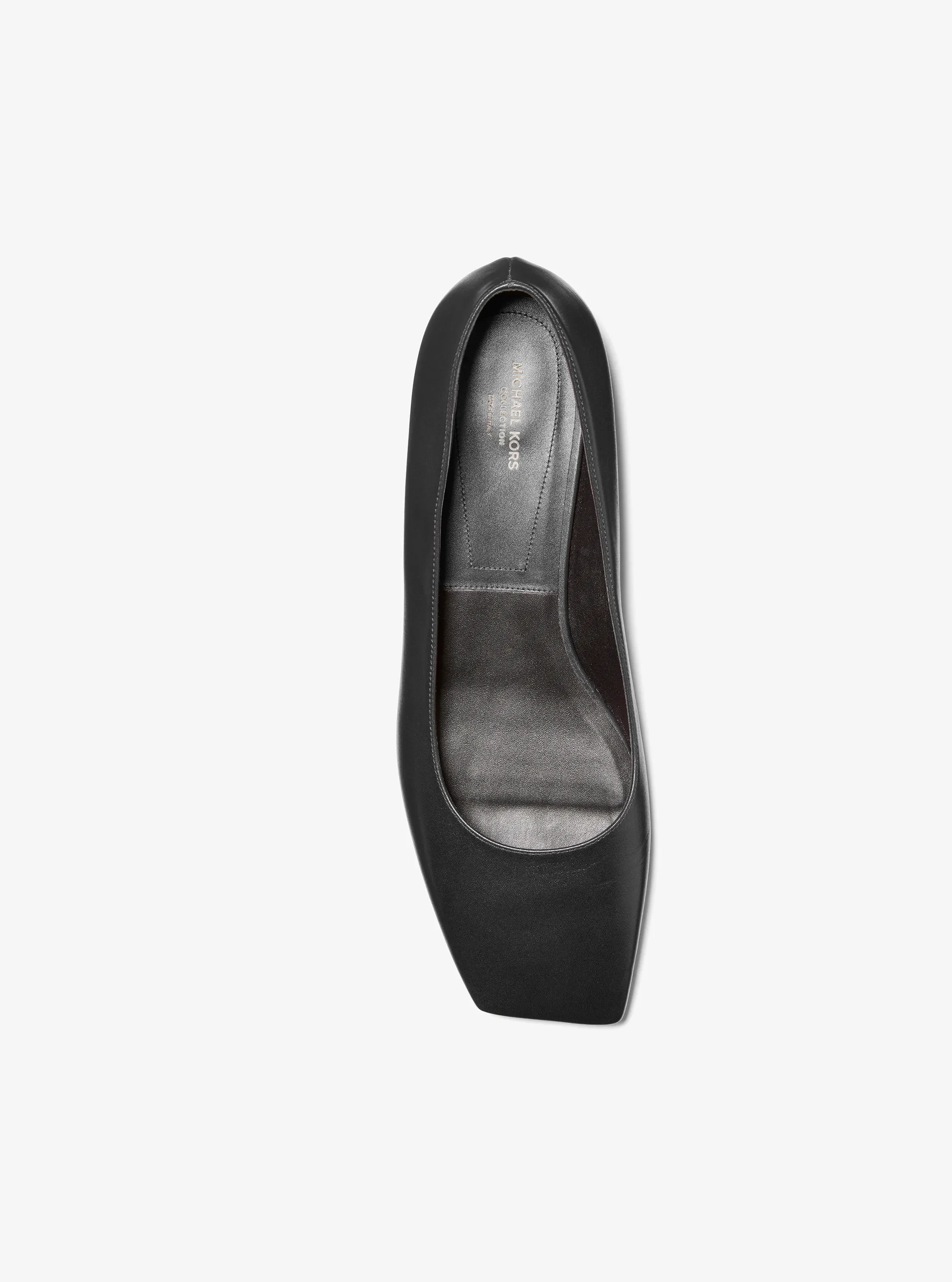 Обувь Michael Kors Isabella Leather Skimmer Flat — фото 3