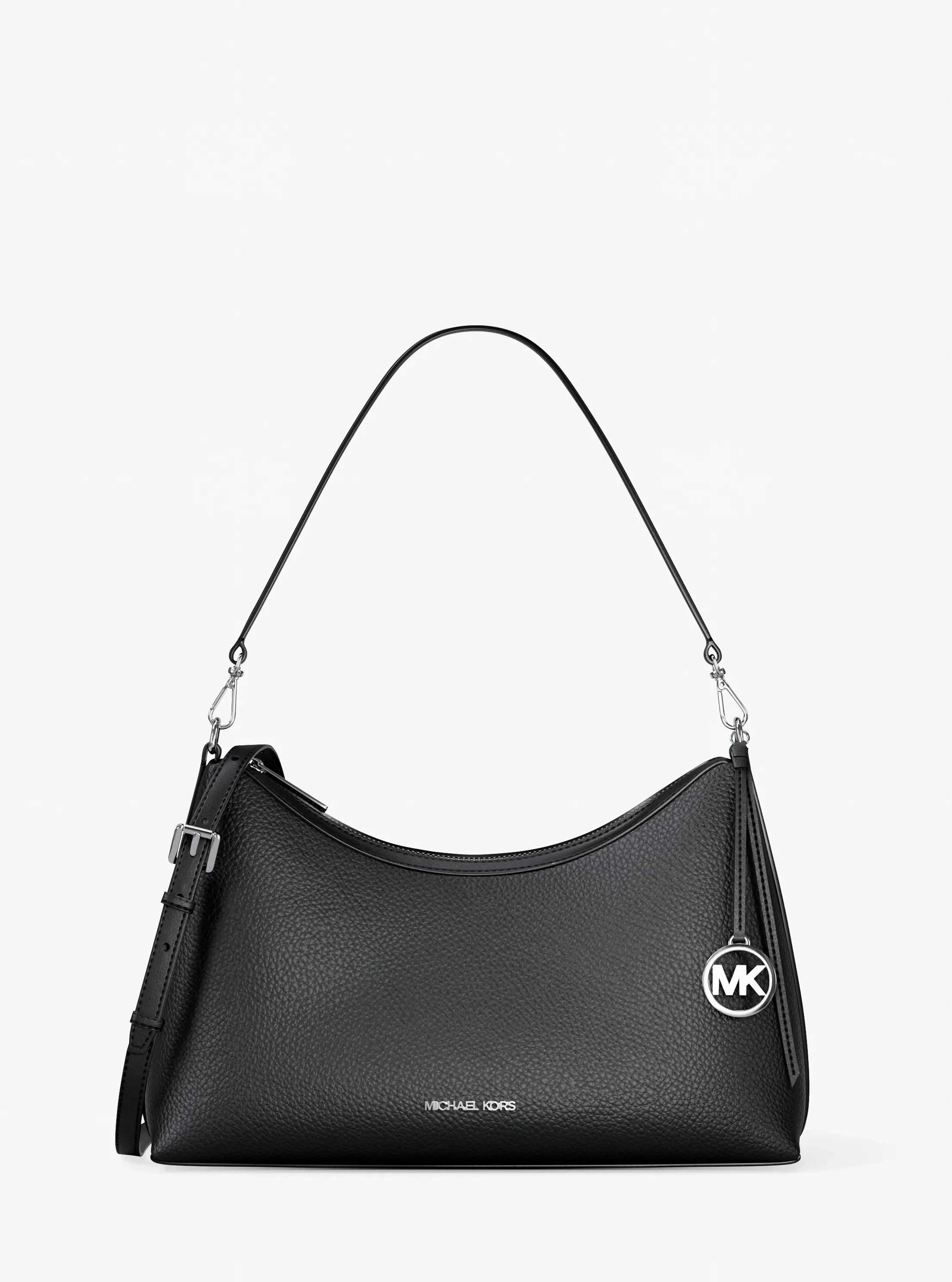 Michael Kors Sammy Medium Pebbled Leather Convertible Shoulder Bag