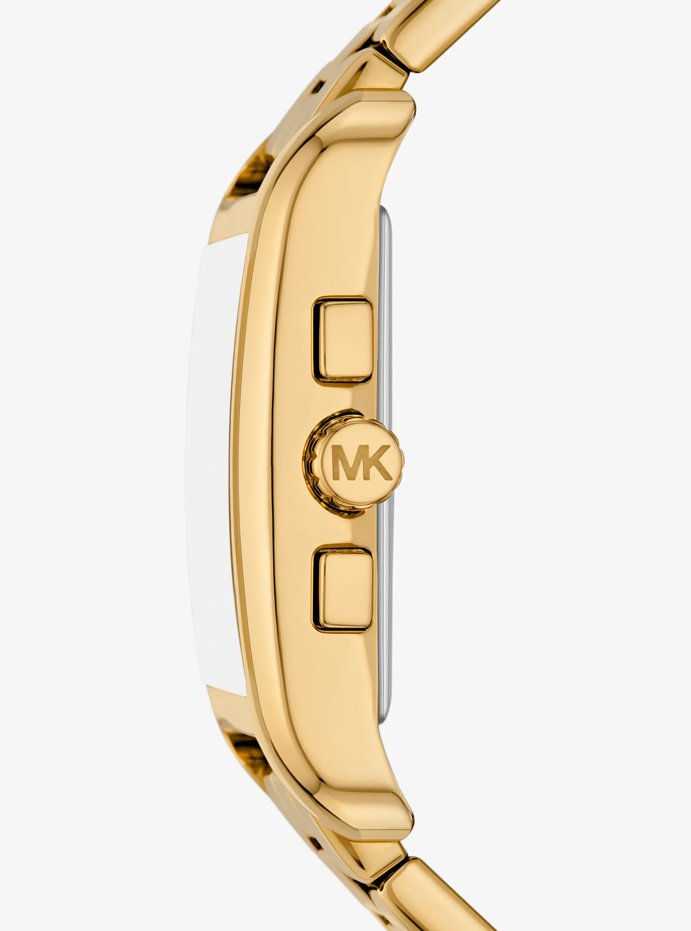 Часы Michael Kors Monroe Gold-Tone Watch, цвет: Золотой — фото 2