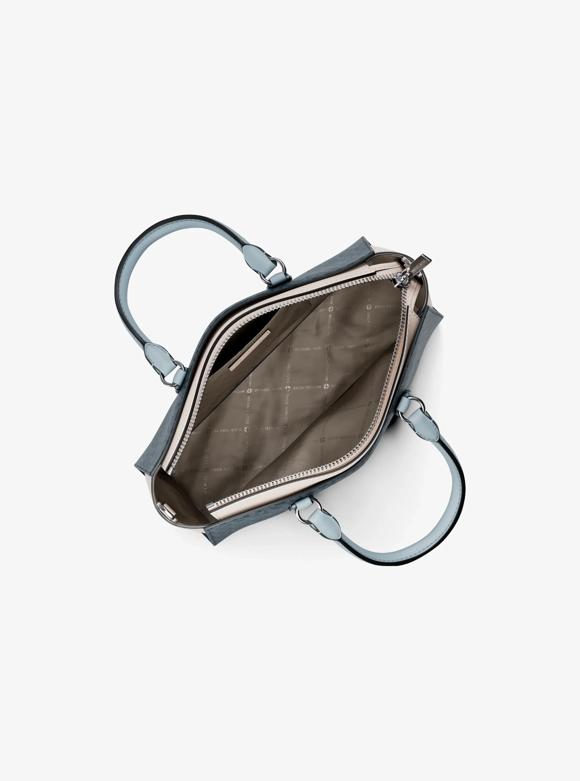 Сумки Michael Kors Arden Small Color-Block Signature Logo Messenger — фото 2