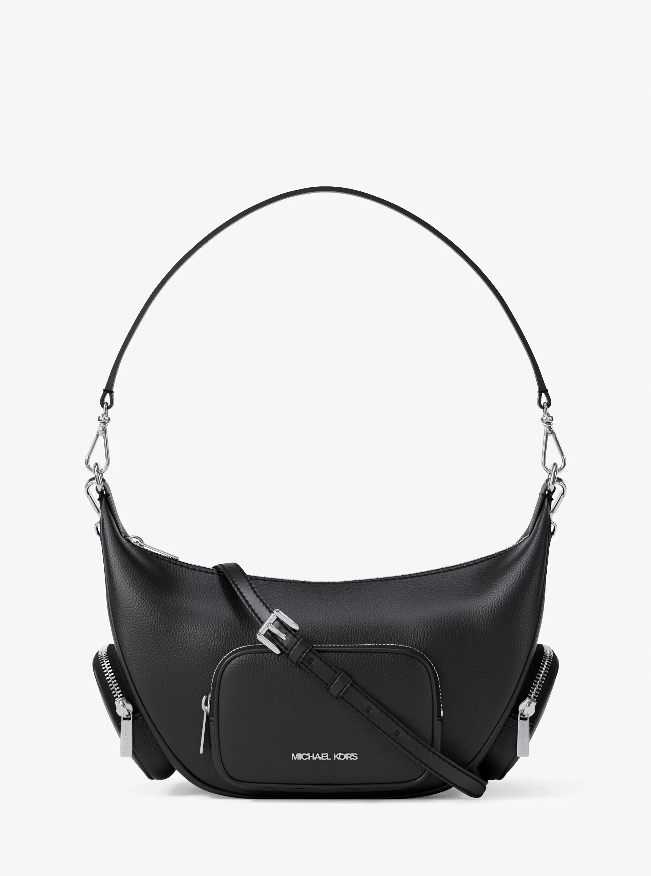 Сумки Michael Kors Merritt Medium Pebbled Leather Convertible Shoulder