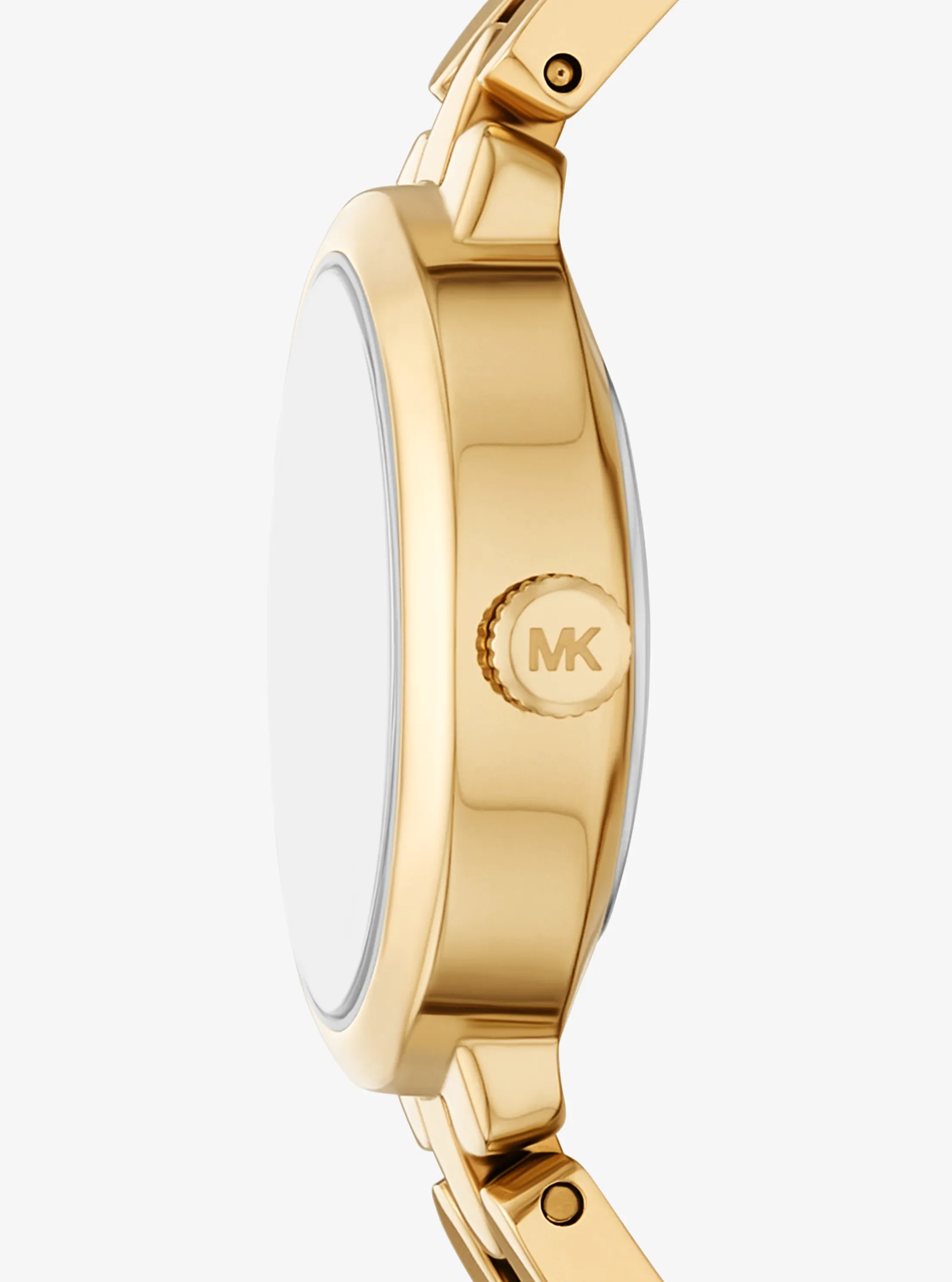 Женские часы Michael Kors Petite Maude Gold-Tone Watch, цвет: Золотой — фото 2