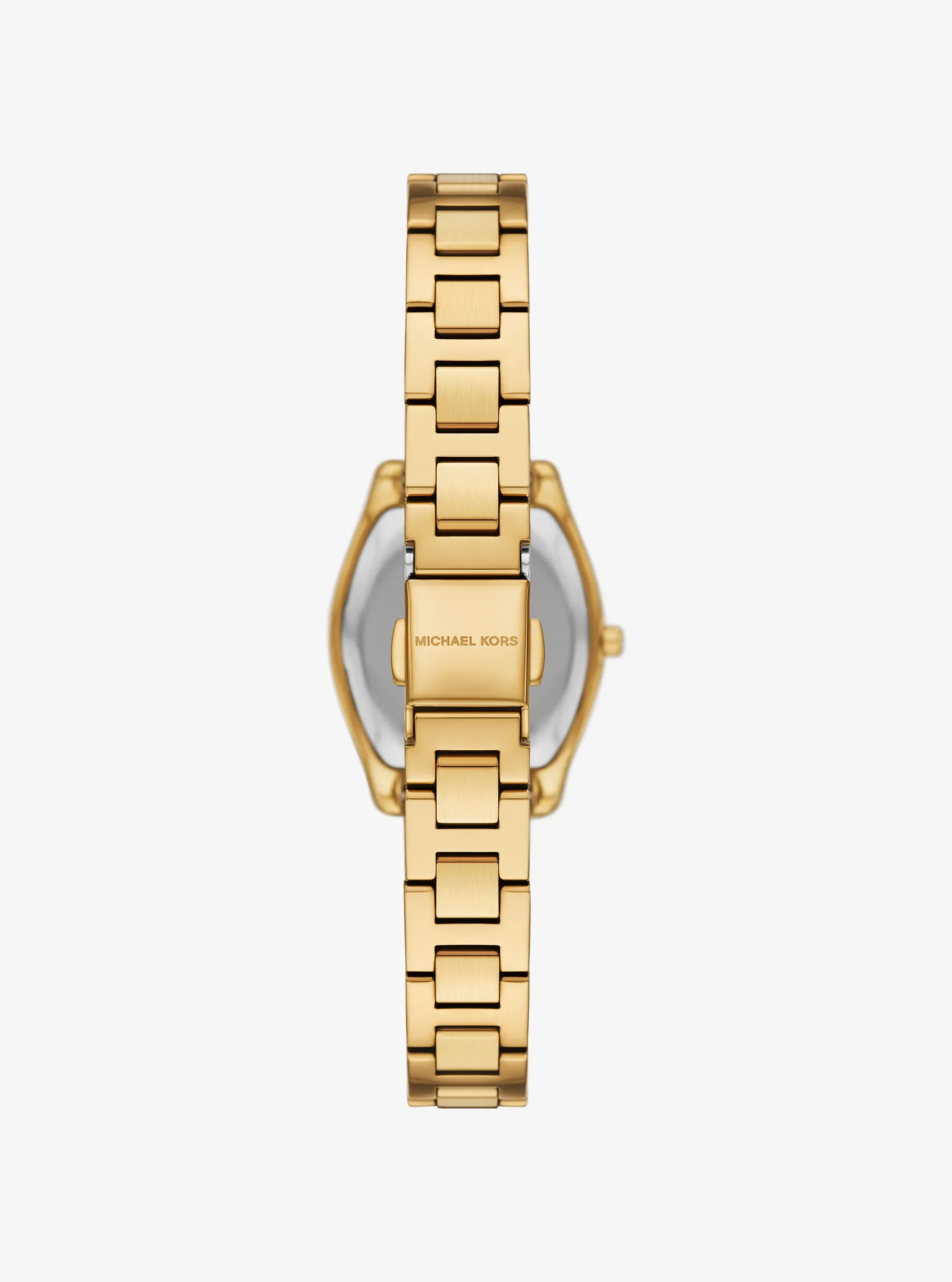Женские часы Michael Kors Petite Chelsea Pavé Gold-Tone Watch, цвет: Золотой — фото 3