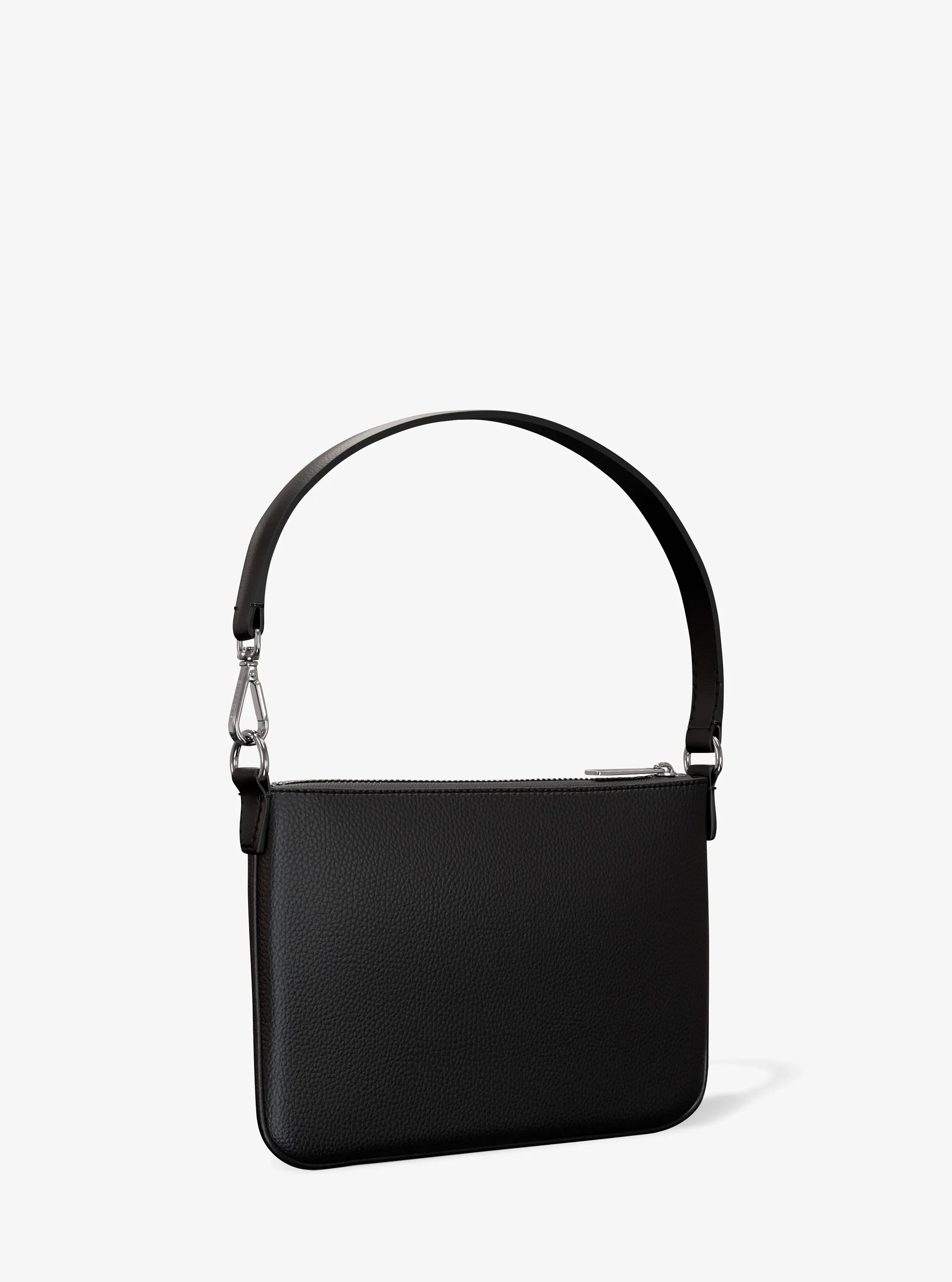 Сумки Michael Kors Jet Set Small Pebbled Leather Convertible Wristlet — фото 4