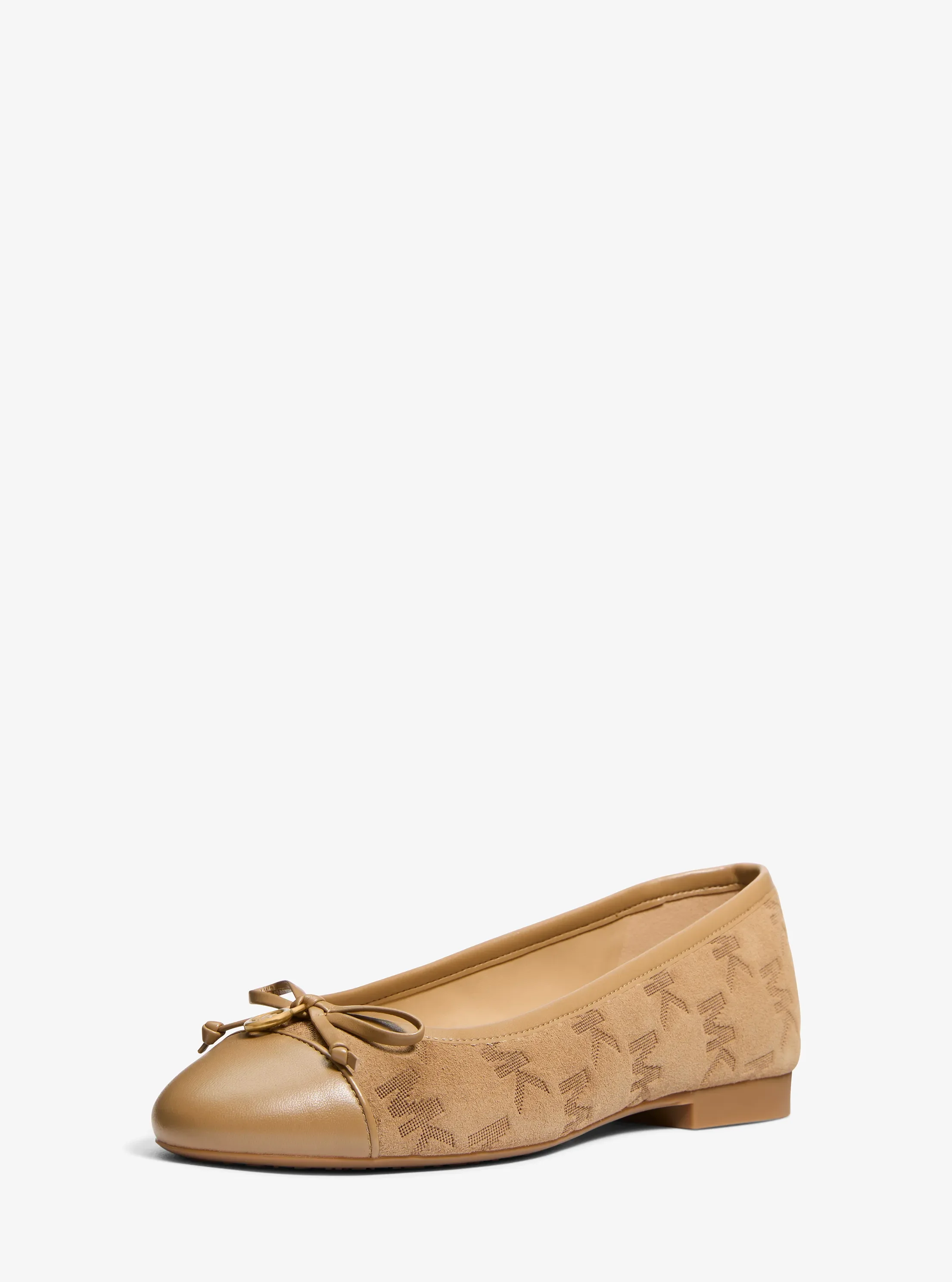 Женская обувь Michael Kors Piper Flex Logo Stitched Suede, цвет: Хаки — фото 6