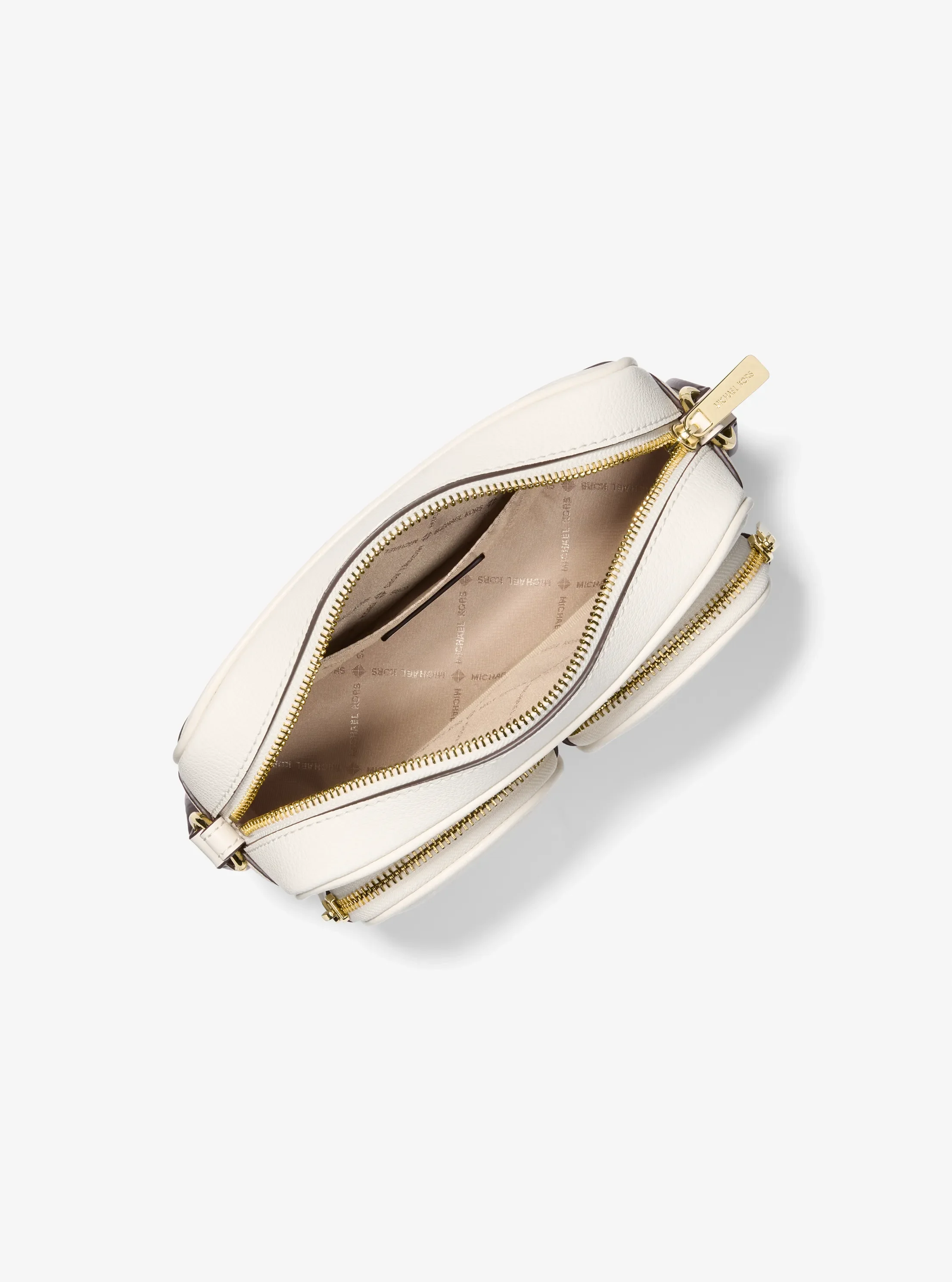 Сумки Michael Kors Jet Set Travel Medium Leather Messenger — фото 2