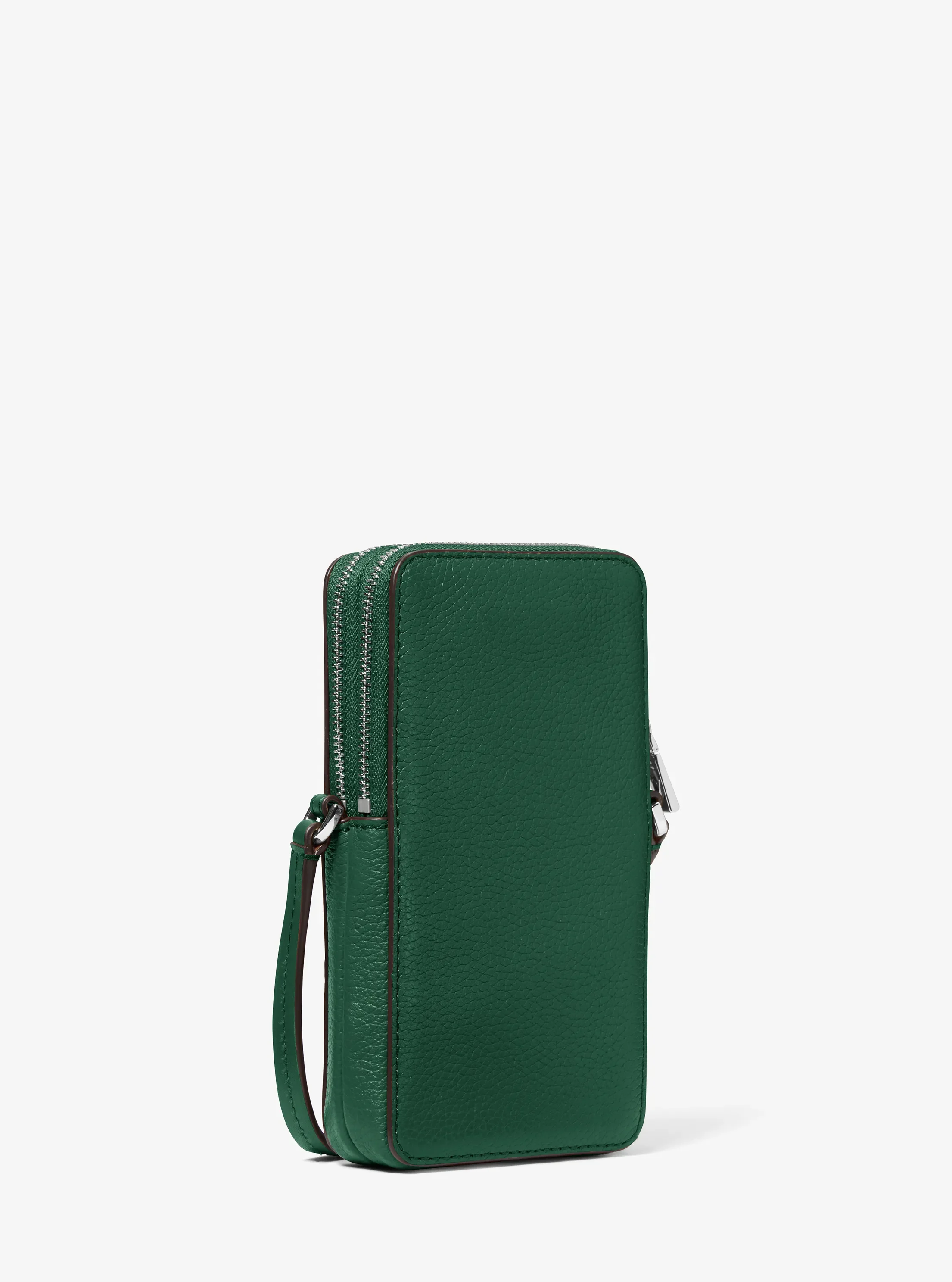 Женская сумка Michael Kors Jet Set Small Leather Smartphone Crossbody, цвет: Мох — фото 3