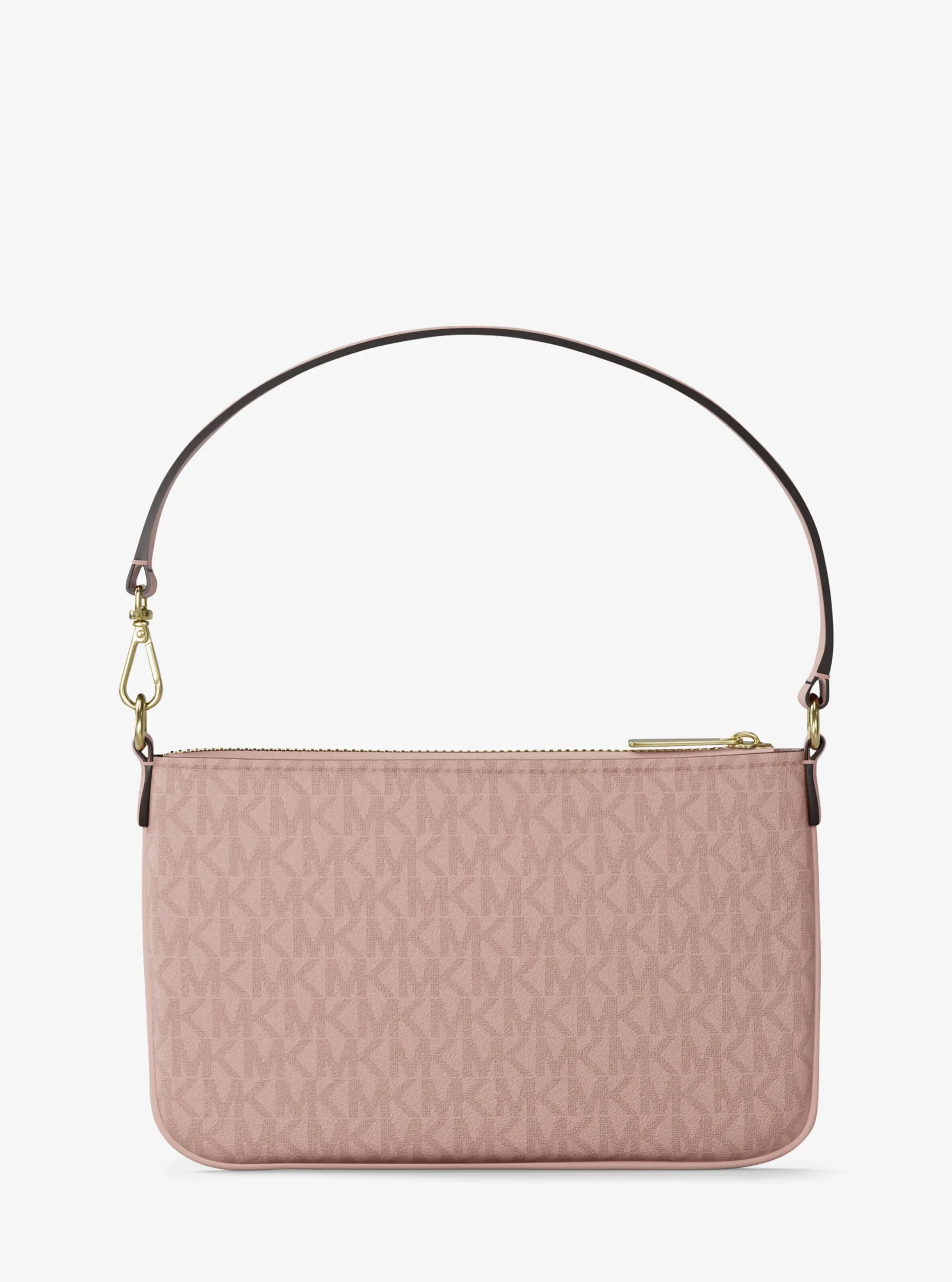 Сумки Michael Kors Jet Set Small Signature Logo Convertible Wristlet — фото 3