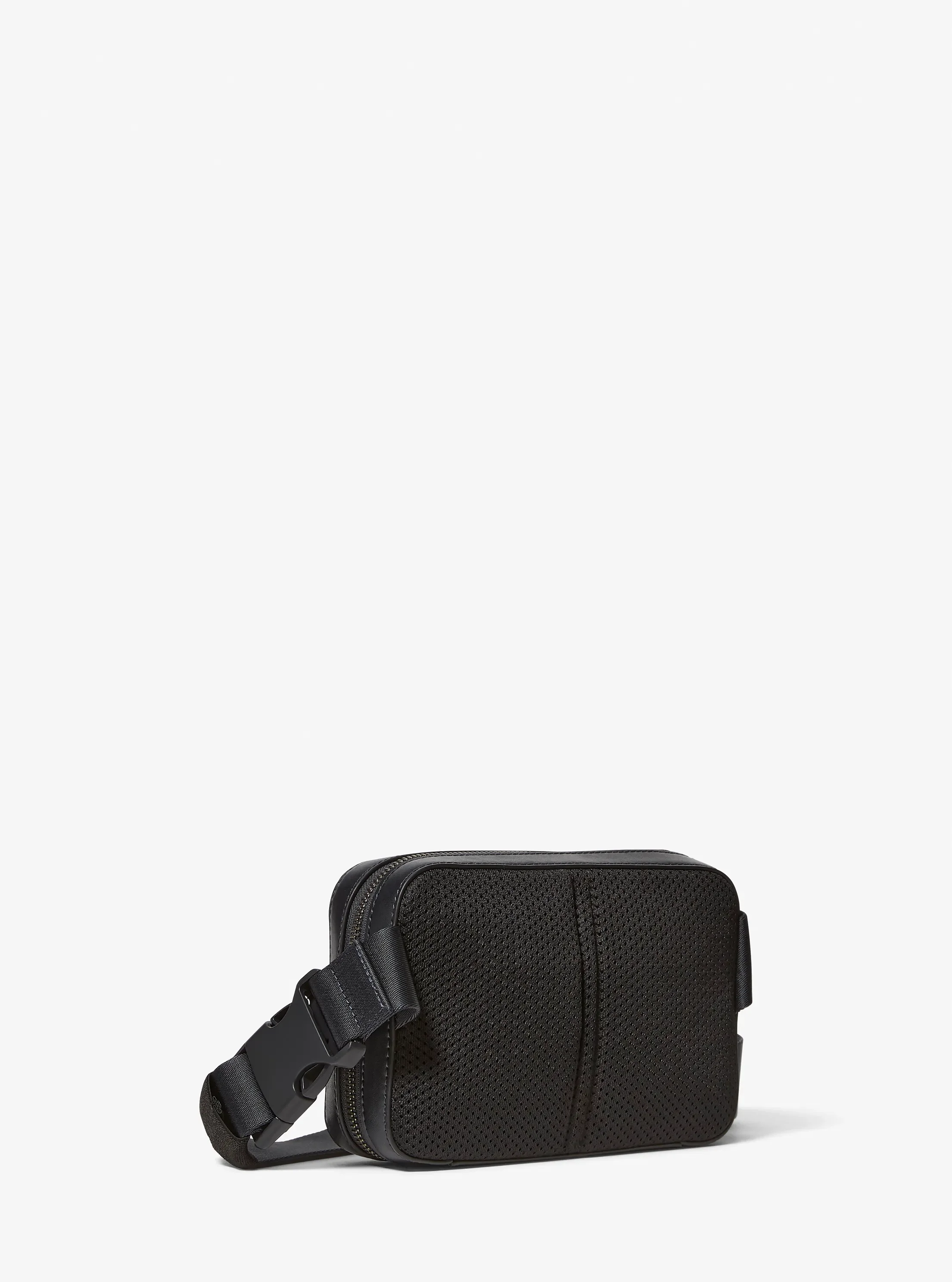Сумка Michael Kors Cooper Signature Logo Belt, цвет: Admrl/Plblue — фото 3