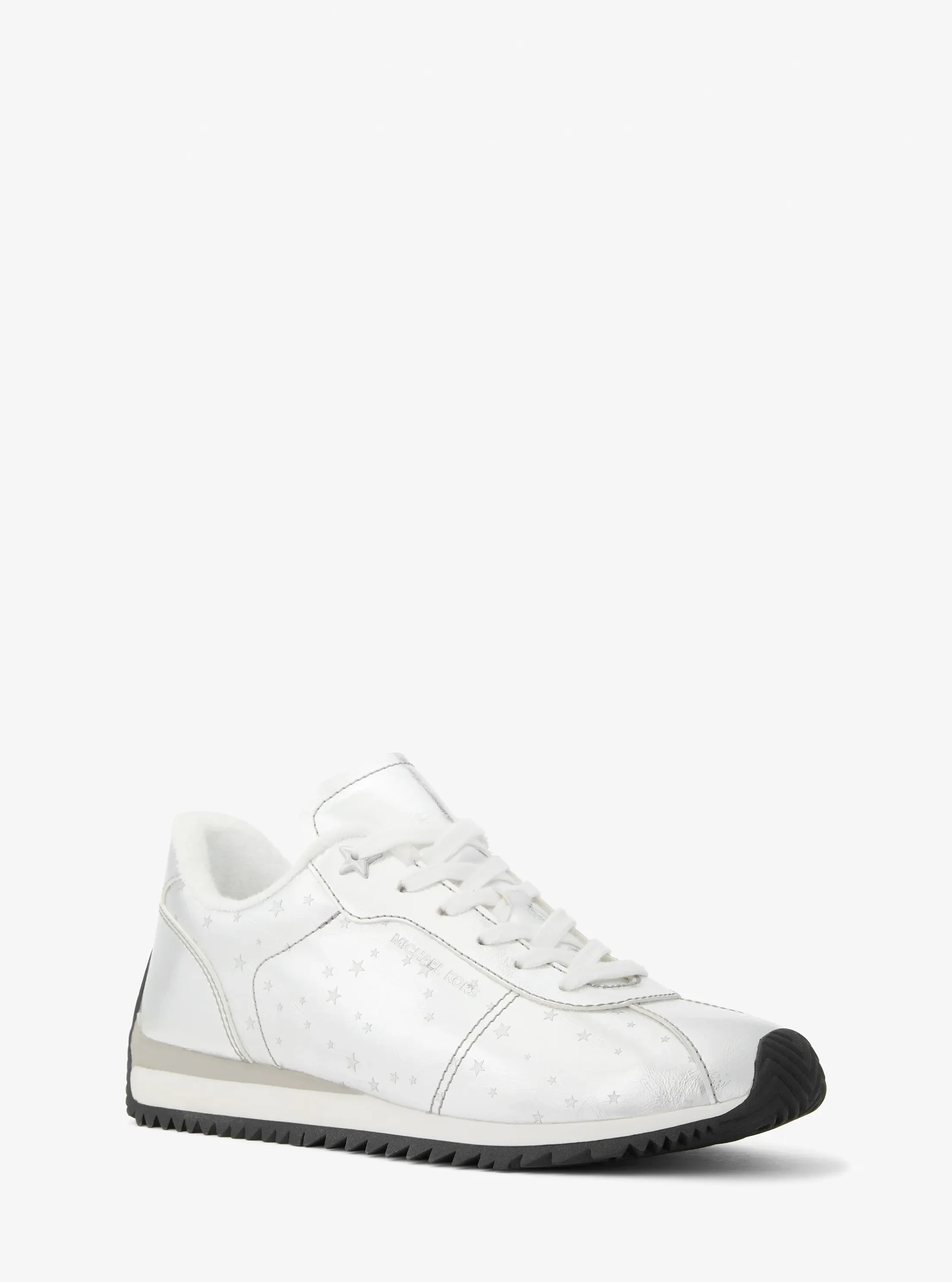 Женские кроссовки Michael Kors Rhodes Metallic, цвет: Серебряный
