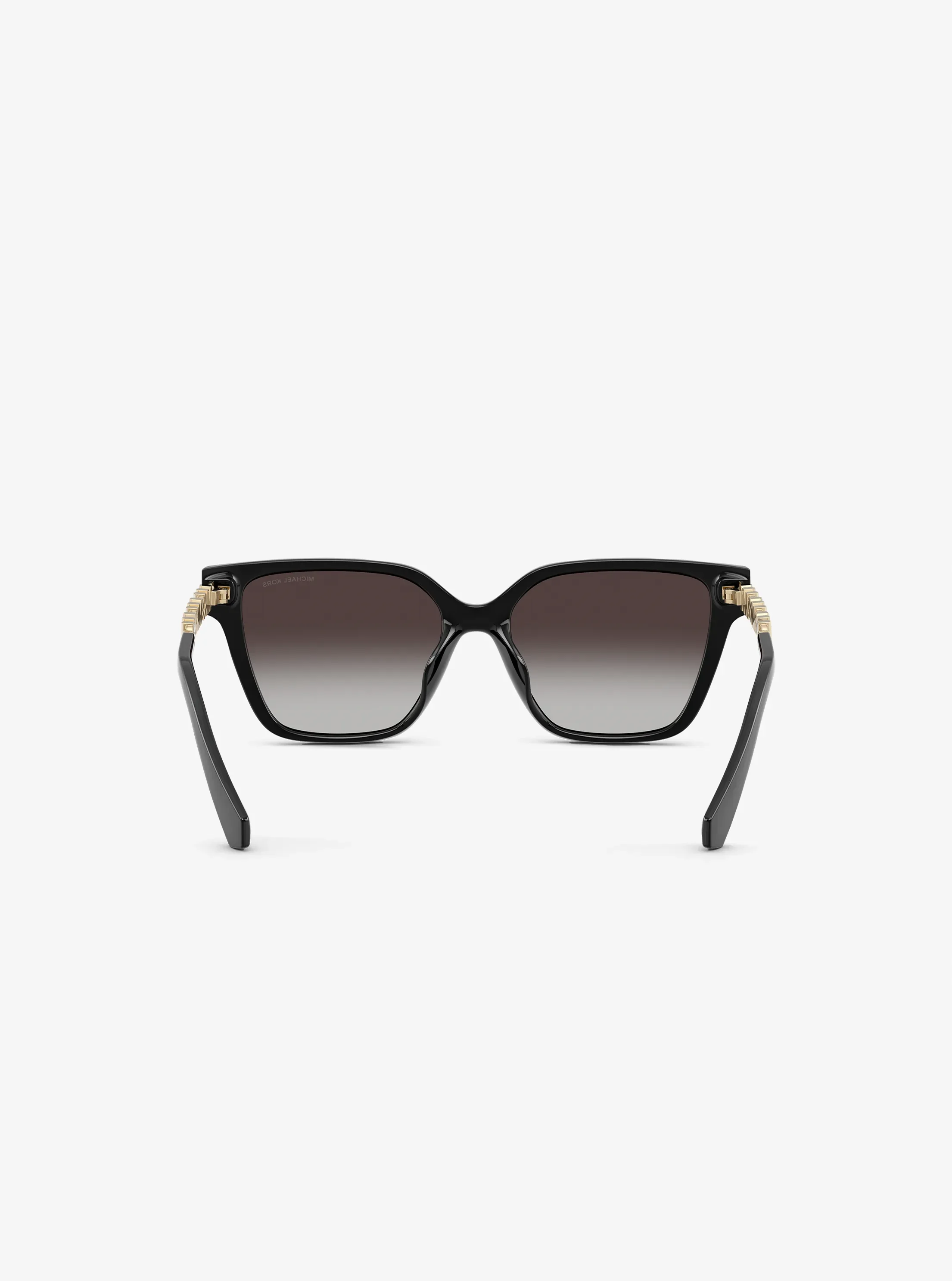 Женские солнцезащитные очки Michael Kors Piedmont Sunglasses, цвет: Чёрный — фото 4