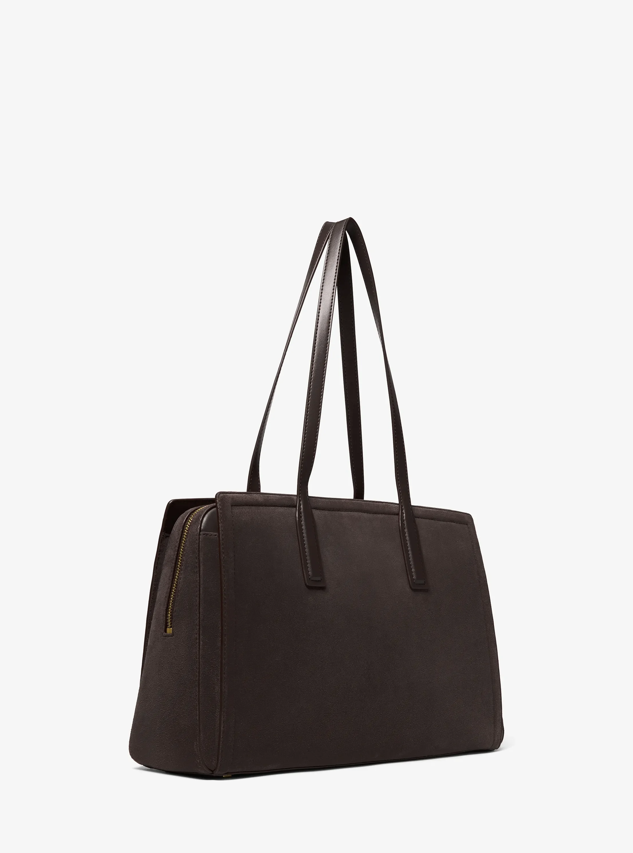 Michael Kors Laila Medium Suede Tote Bag — фото 3