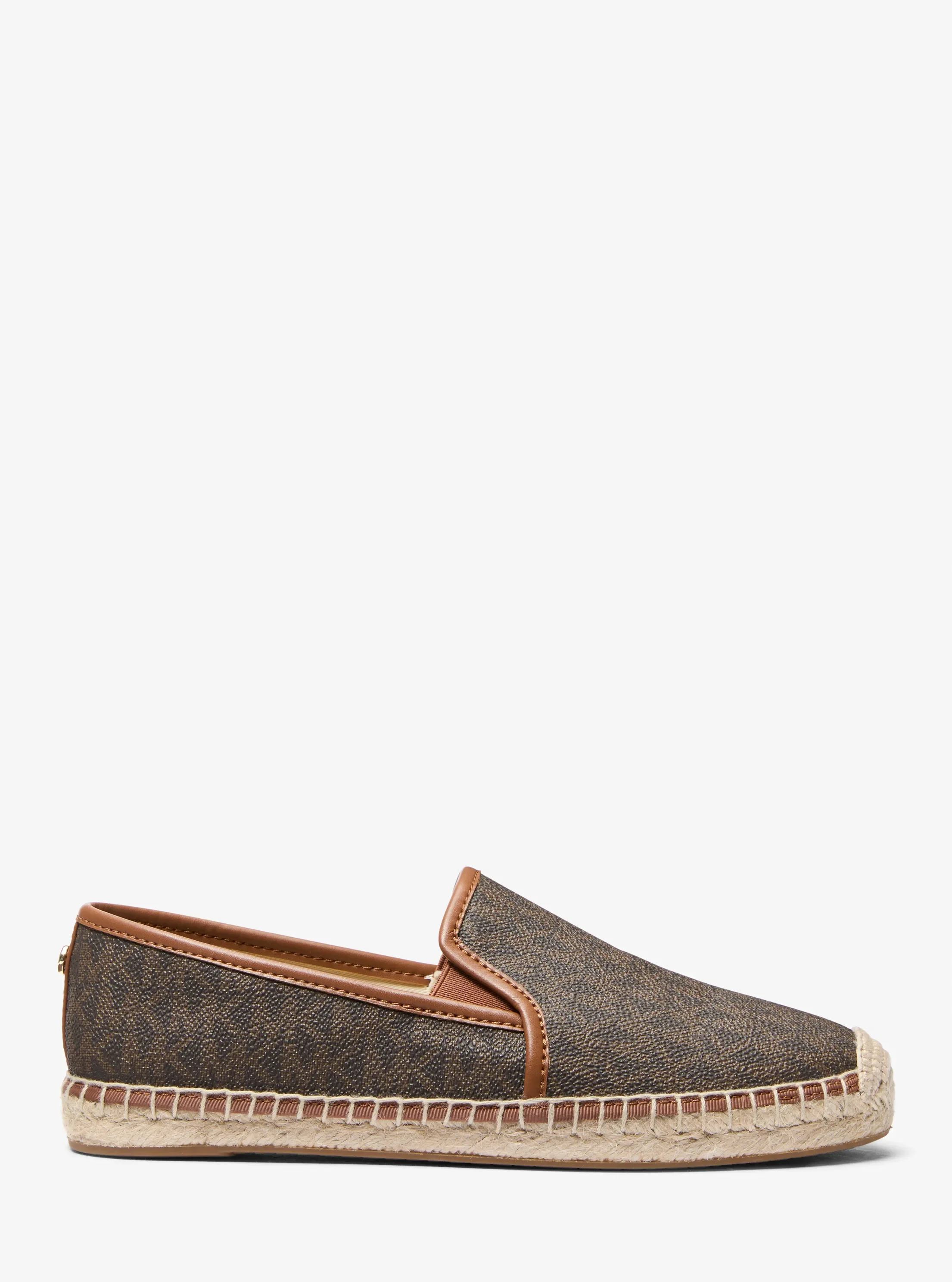 Сандалии Michael Kors Hastings Signature Logo Slip-On Espadrille, цвет: Коричневый — фото 2