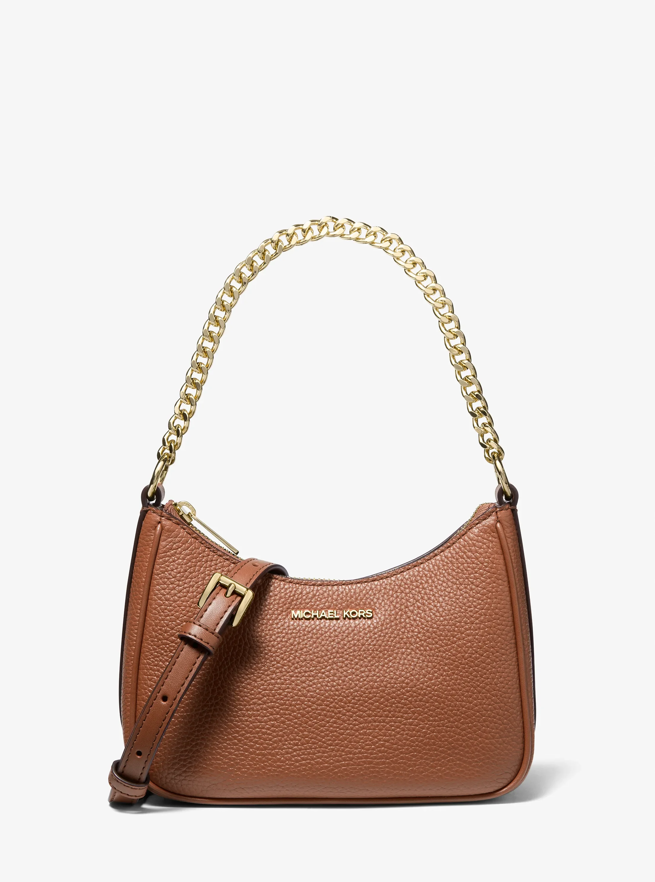 Сумки Michael Kors Jet Set Travel Small Pebbled Leather Convertible Crossbody