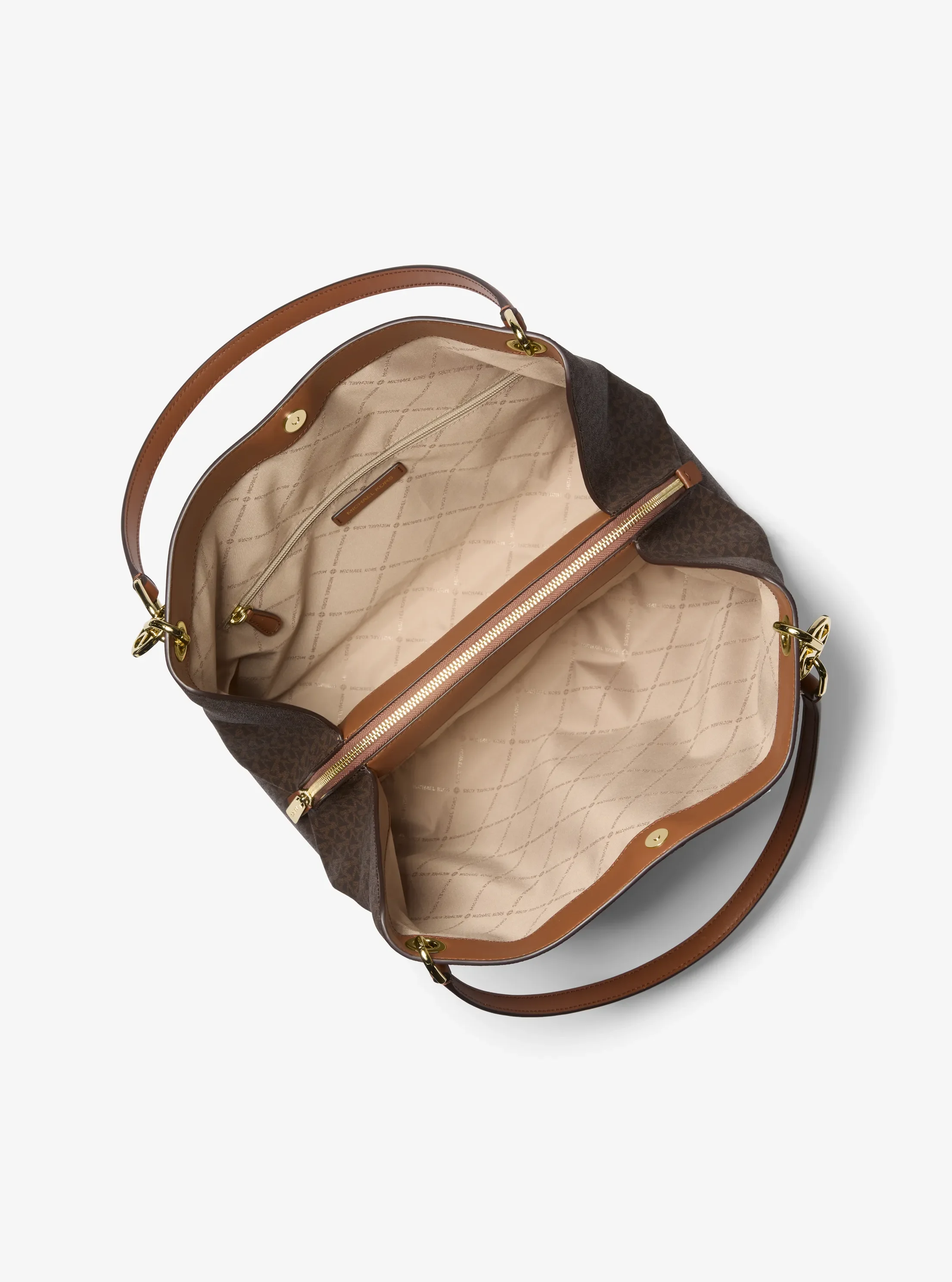Сумки Michael Kors Christina Large Signature Logo Shoulder — фото 2