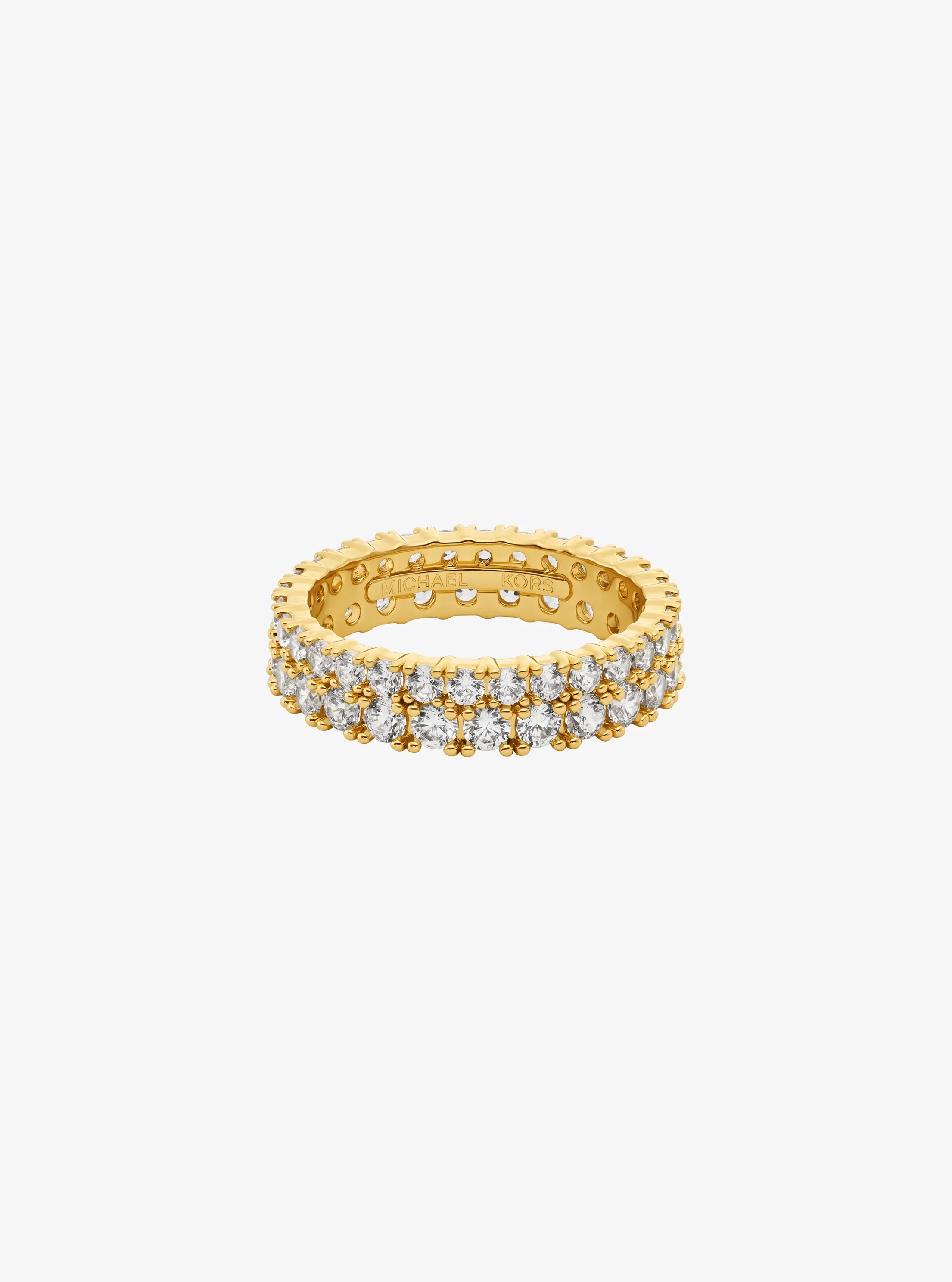 Женское кольцо Michael Kors Double Pavé, цвет: Золотой — фото 2