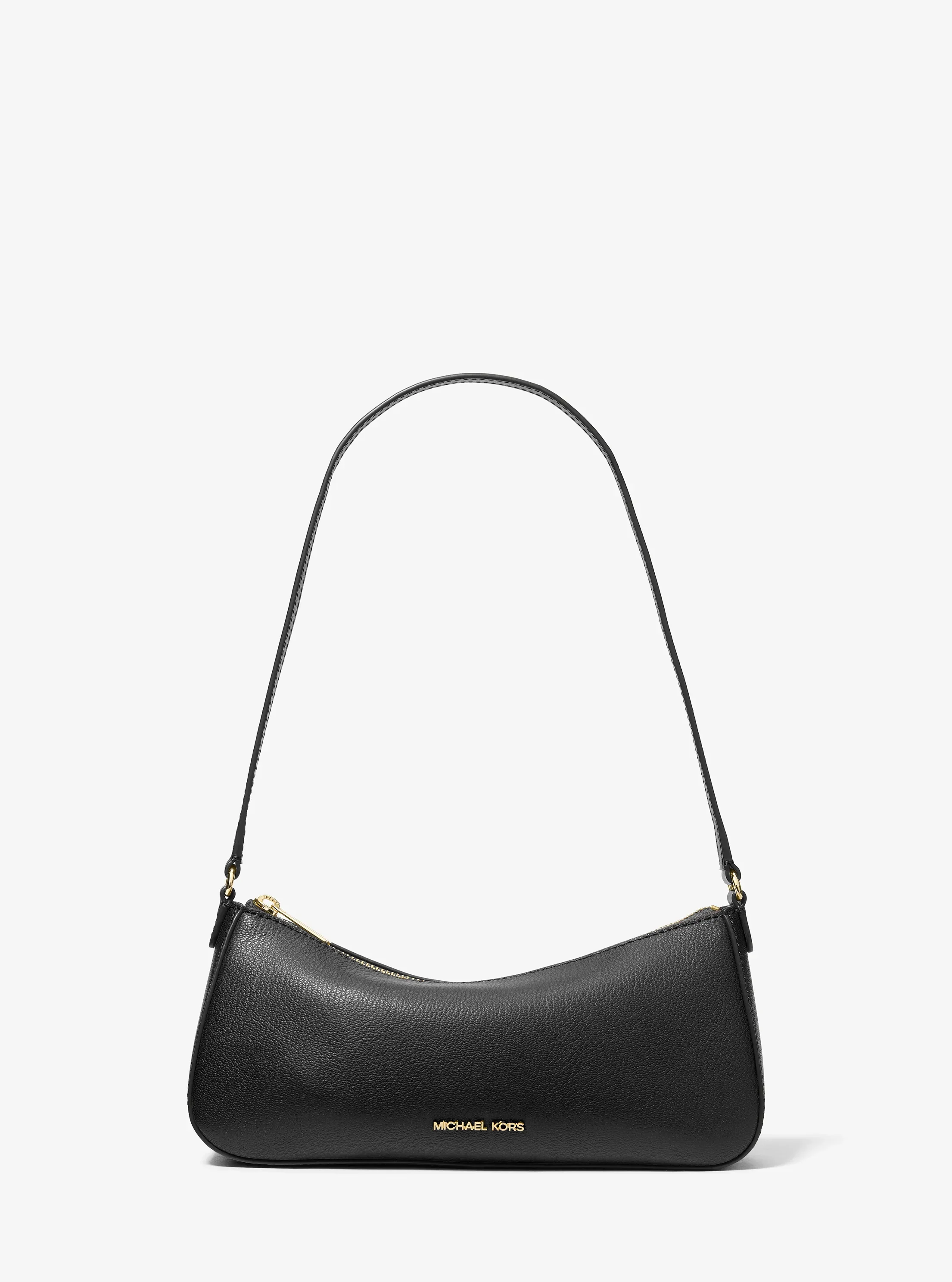 Сумка Michael Kors Sammy Small Leather Pochette, цвет: Чёрный