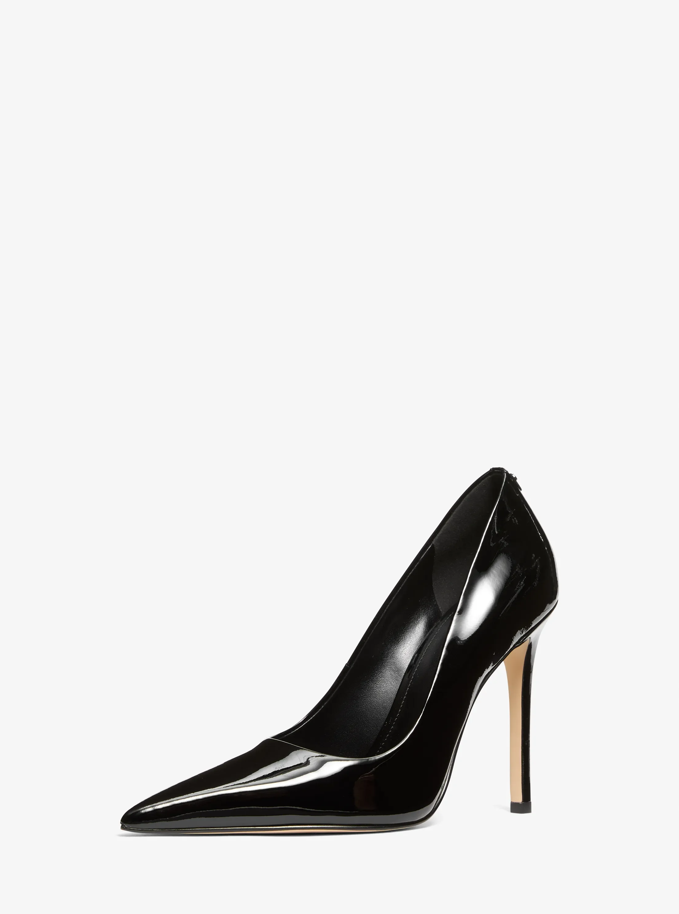 Женские туфли Michael Kors Elyse Patent Leather Pump, цвет: Чёрный — фото 4