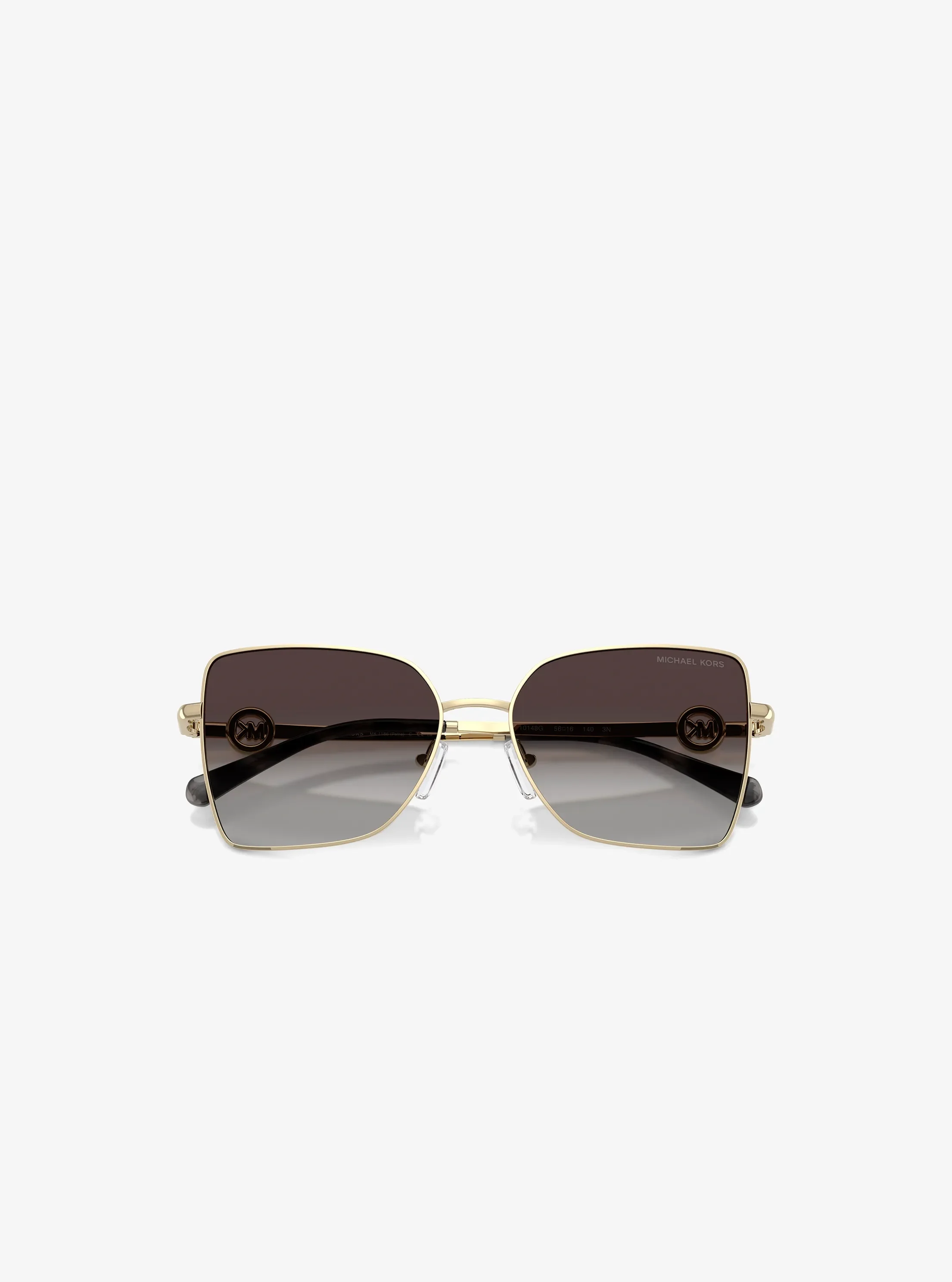 Женские солнцезащитные очки Michael Kors Patra Sunglasses, цвет: Золотой — фото 5