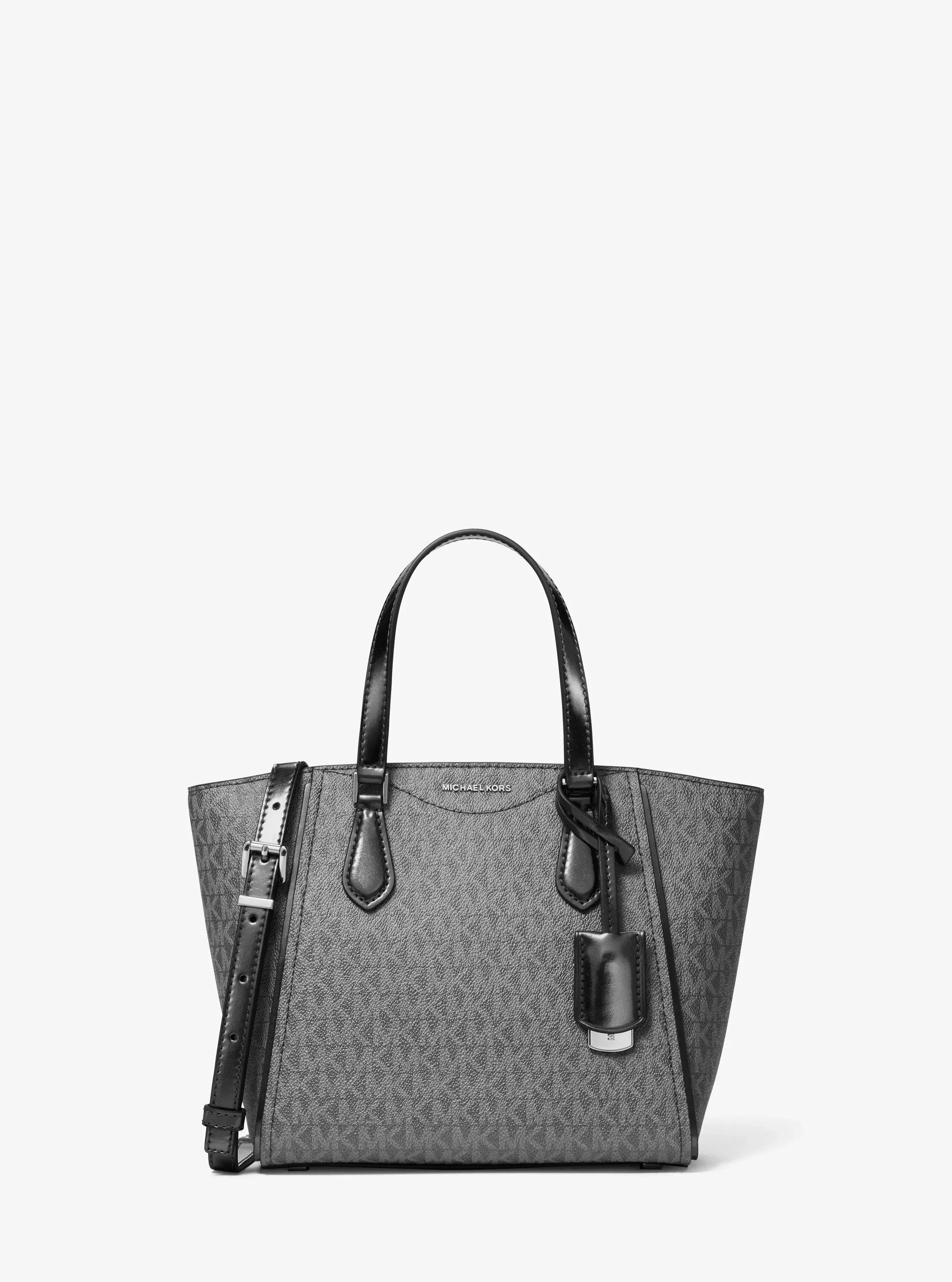 Сумки Michael Kors Taryn Small Metallic Signature Logo Convertible Crossbody