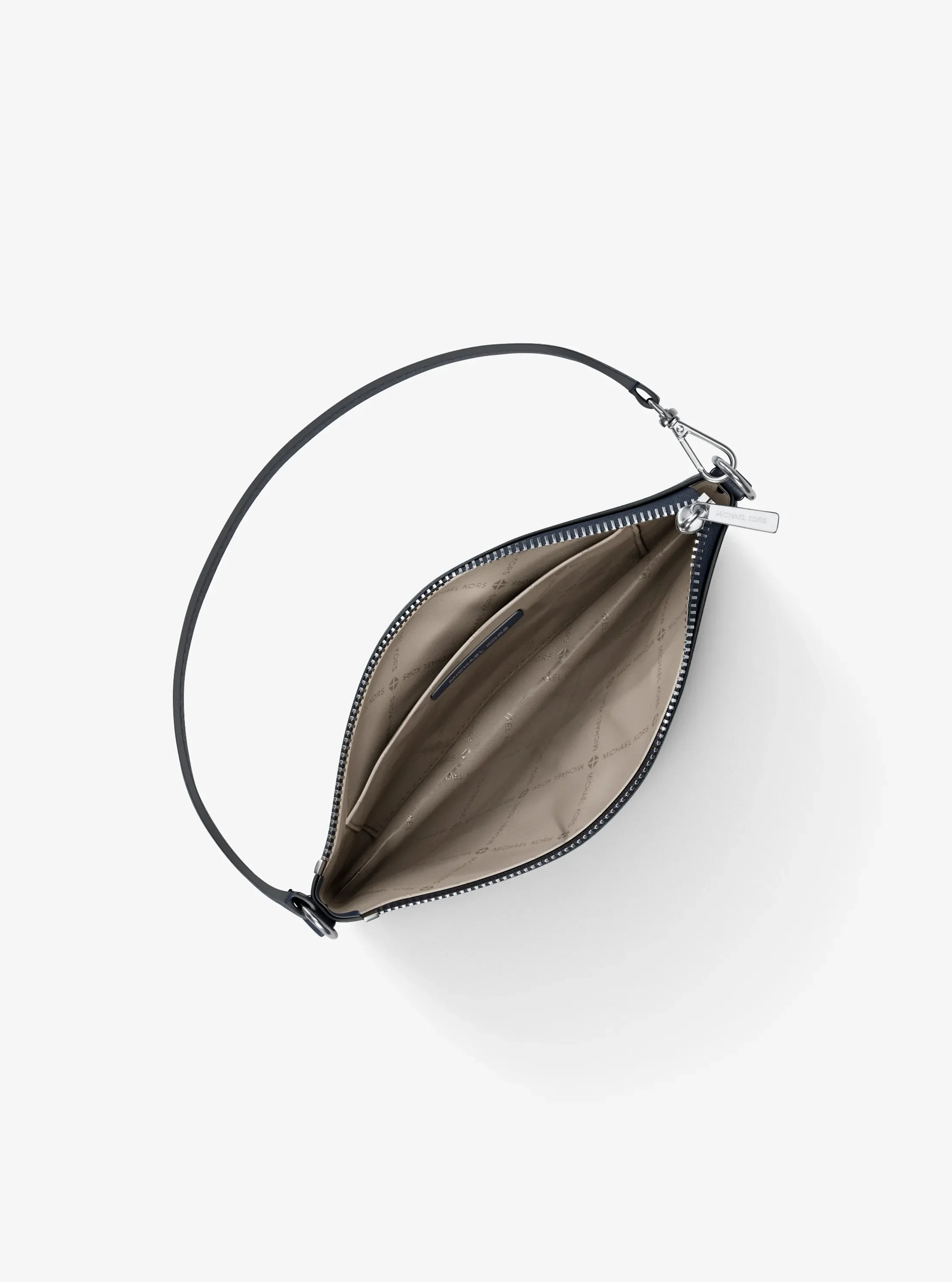 Сумки Michael Kors Jet Set Travel Striped Signature Logo Convertible Wristlet — фото 2