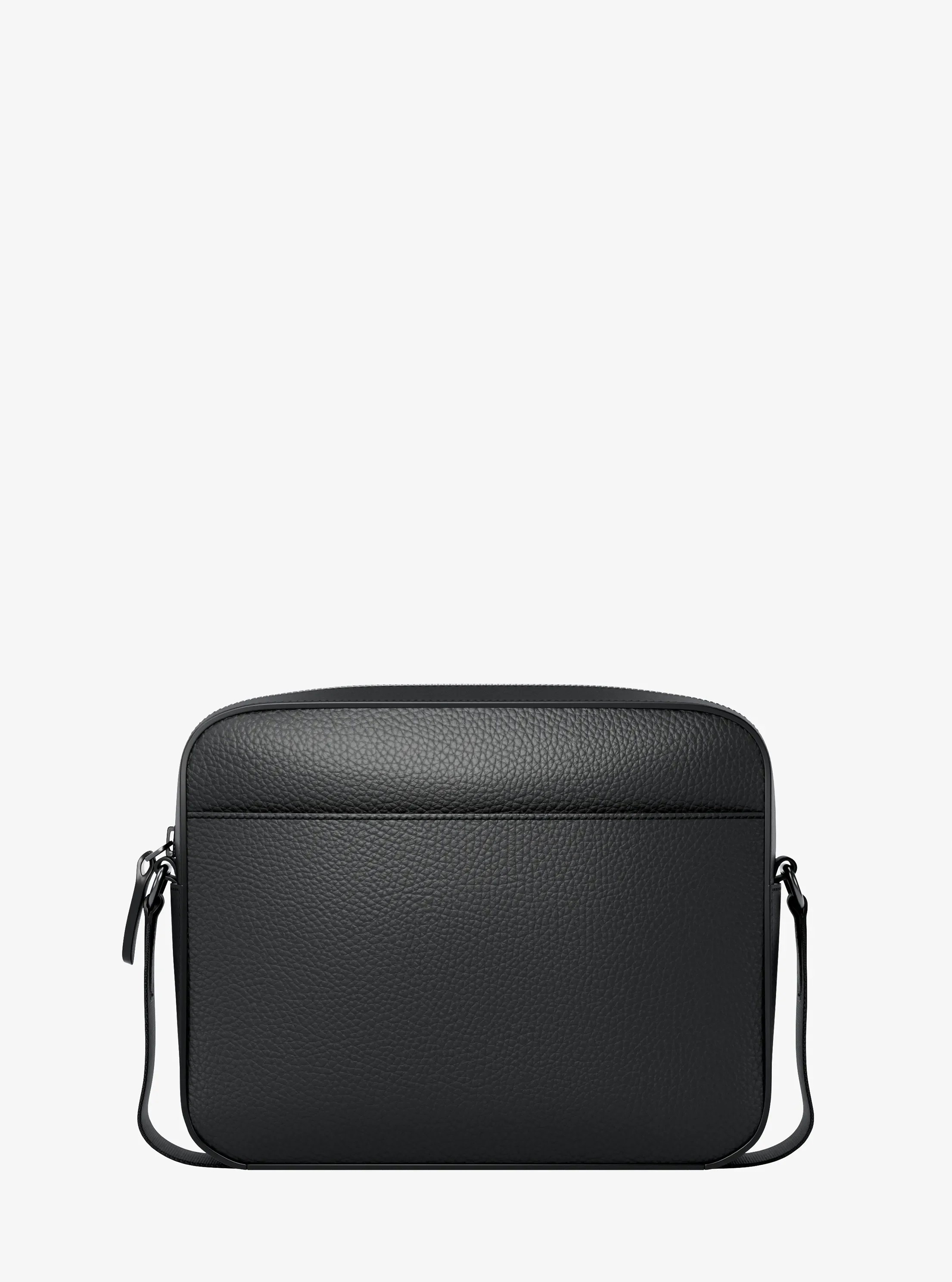 Сумка Michael Kors Jet Set Pebbled Leather Crossbody Bag, цвет: Чёрный — фото 5