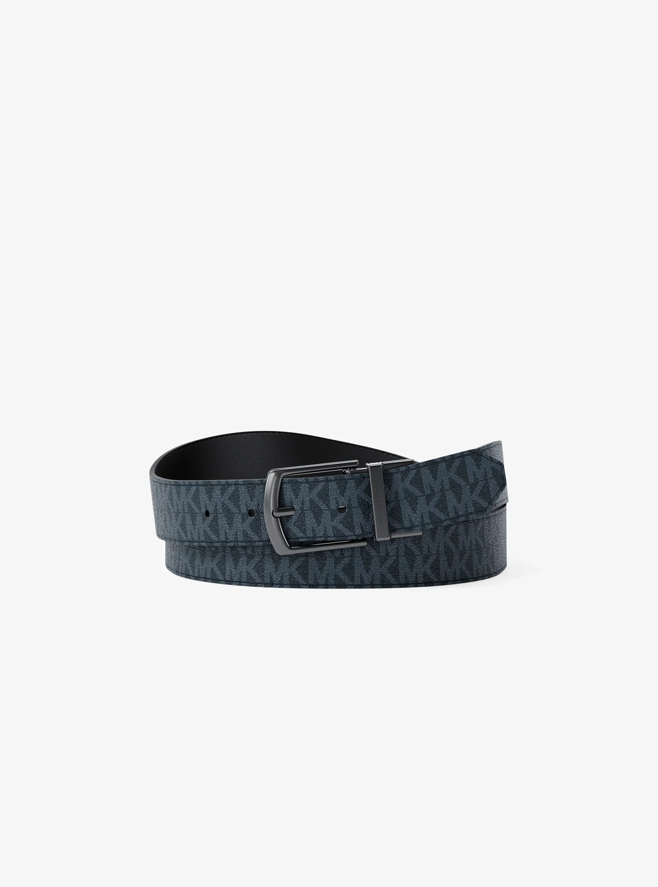 Ремень Michael Kors Reversible Belt, цвет: Admrl/Plblue — фото 2