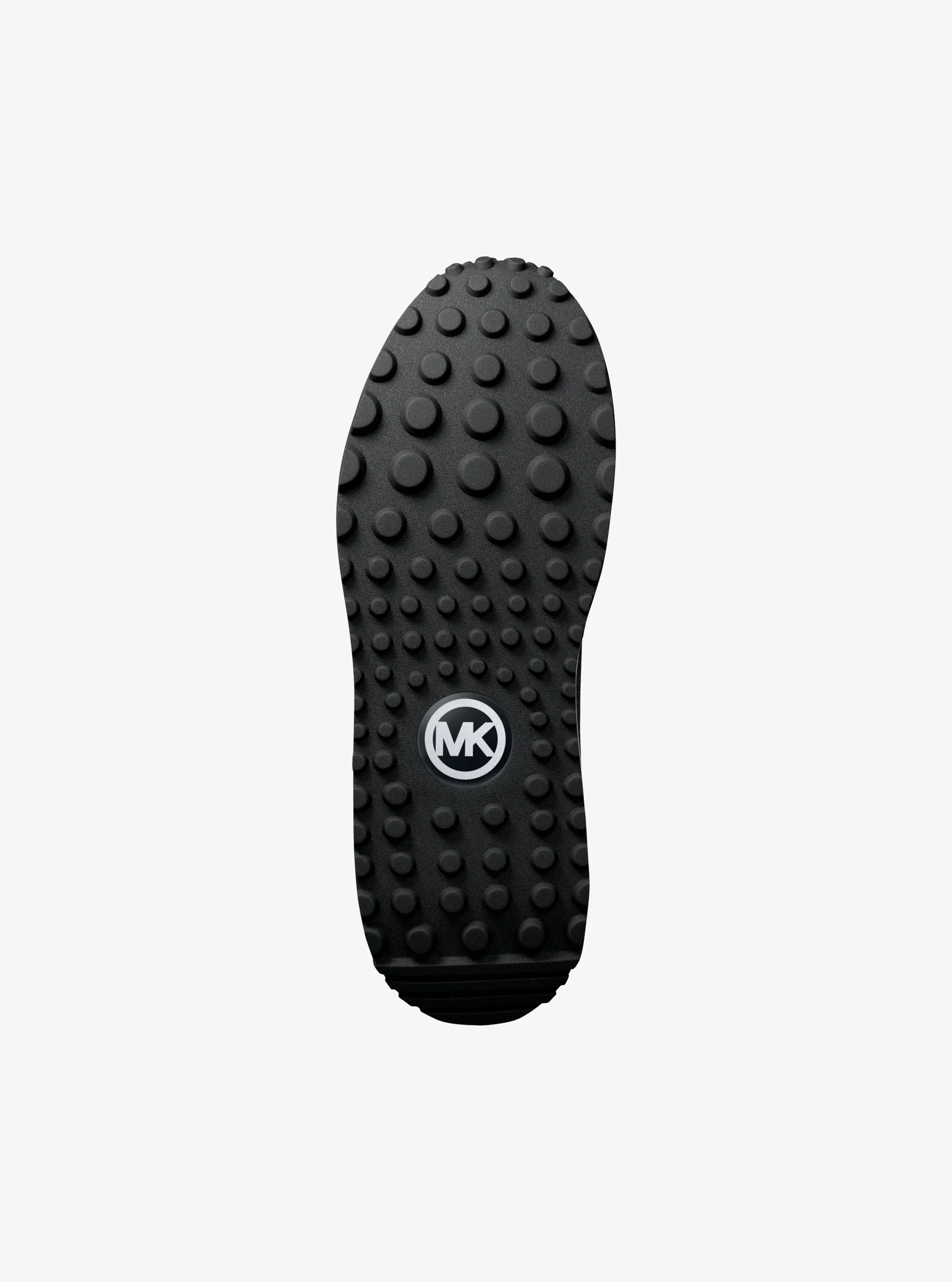 Кроссовки Michael Kors Dax Mixed-Media Trainer, цвет: Чёрный — фото 6