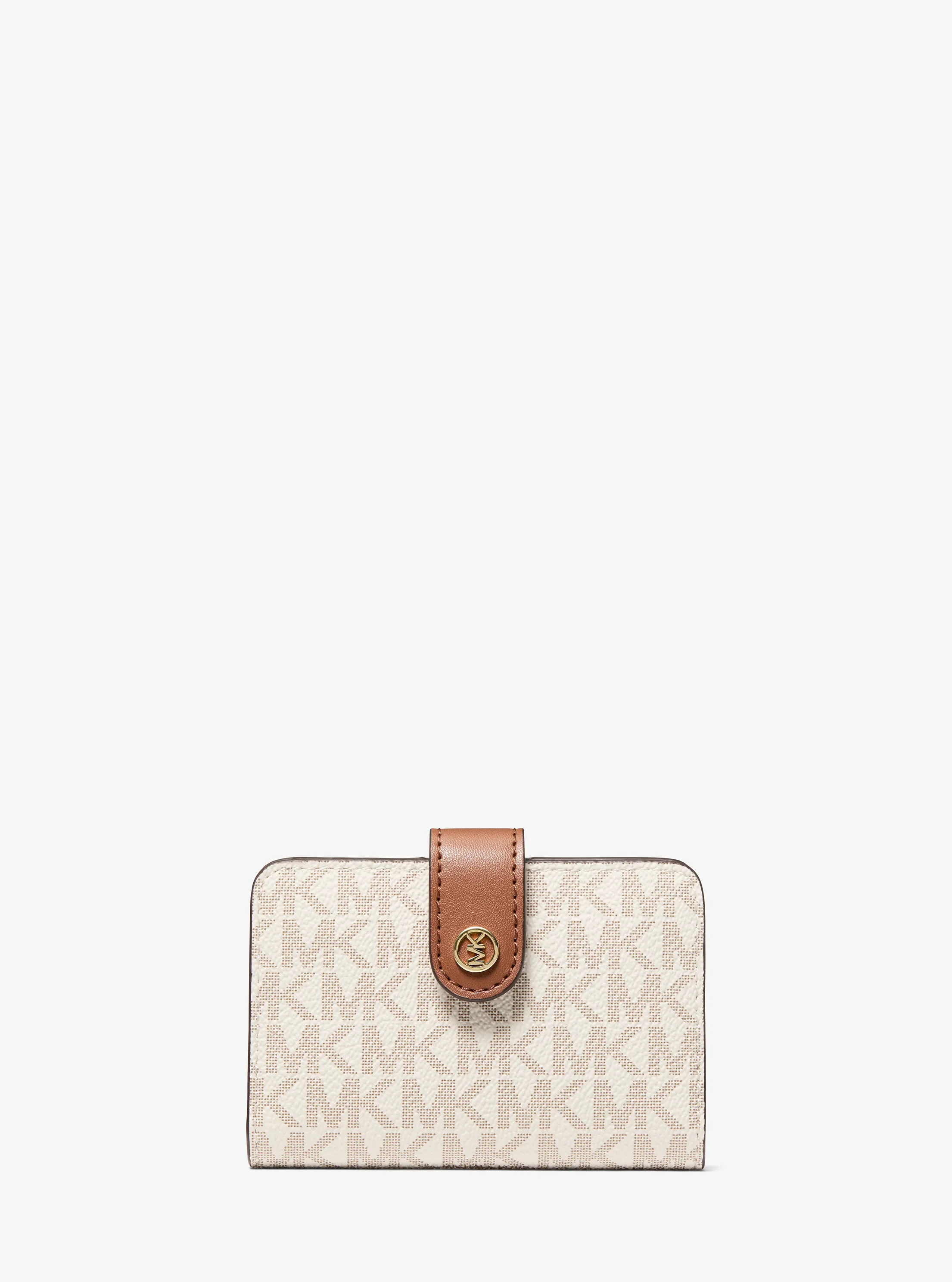 Кошельки Michael Kors Jet Set Travel Small Signature Logo Billfold Wallet