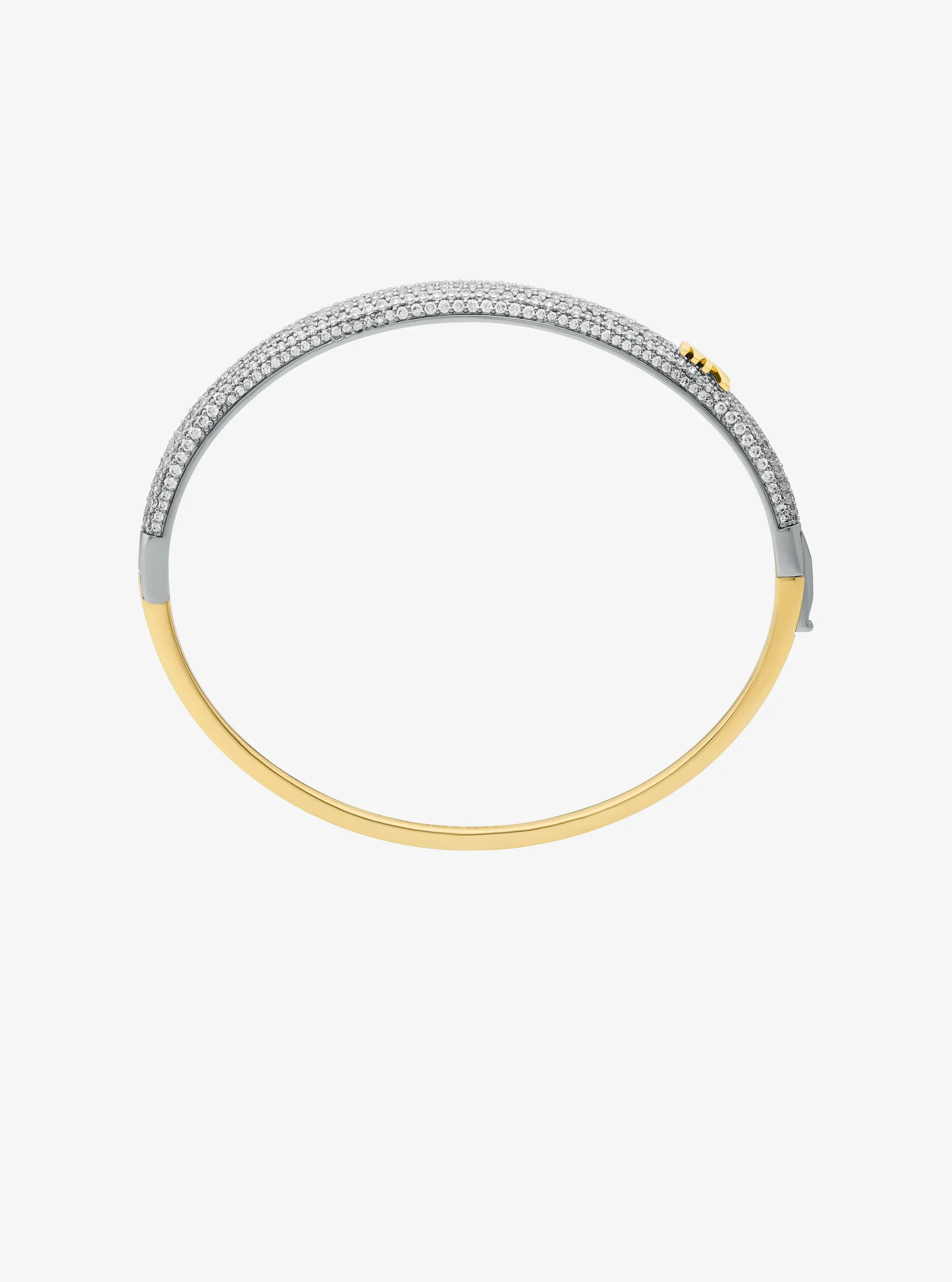 Женский браслет Michael Kors Pavé Two-Tone Dome, цвет: Двухцветный — фото 2