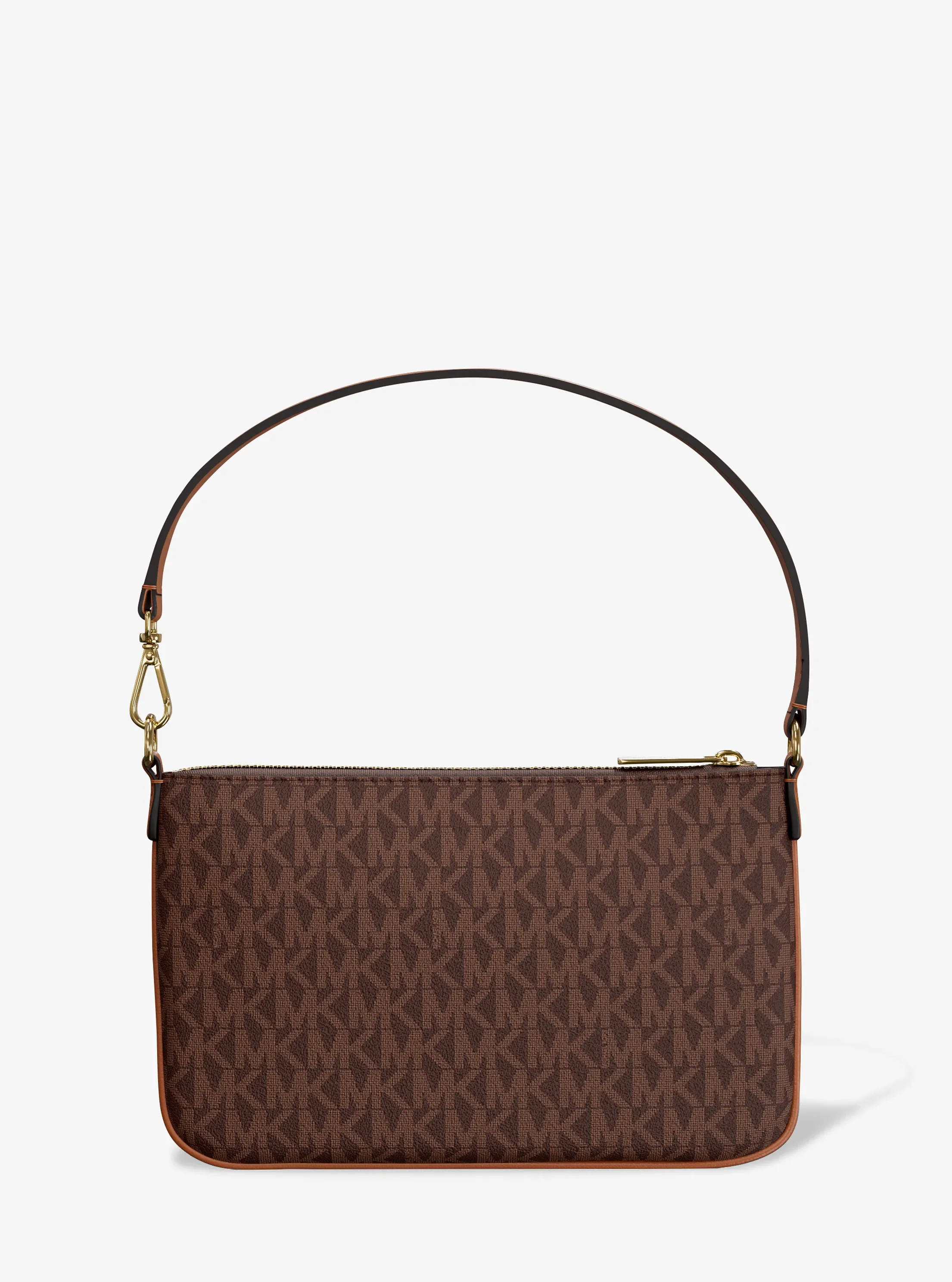 Сумки Michael Kors Jet Set Small Signature Logo Convertible Wristlet — фото 3