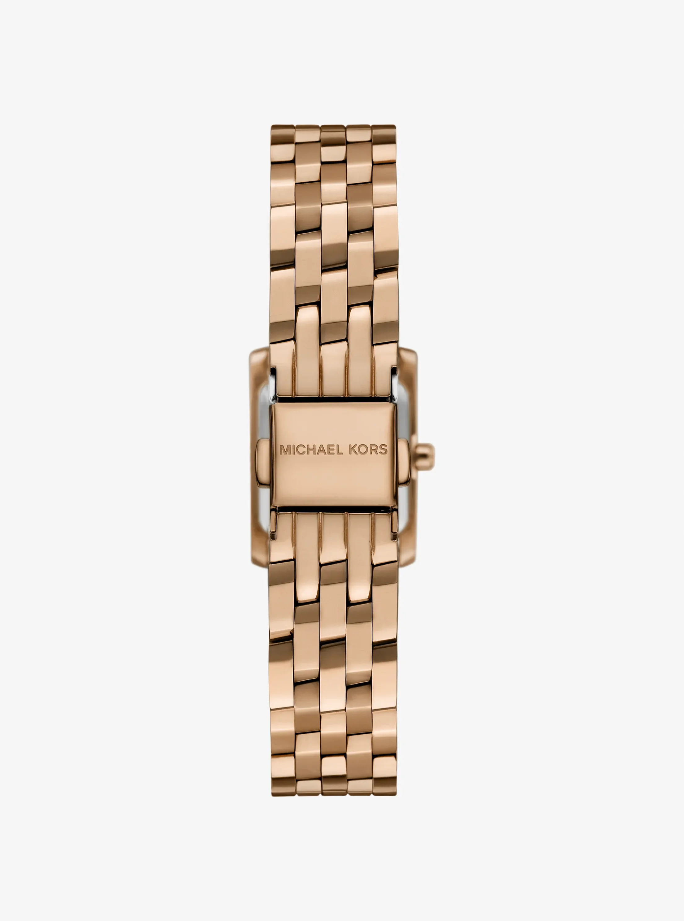 Женские часы Michael Kors Micro Georgie Beige Gold-Tone Watch — фото 3