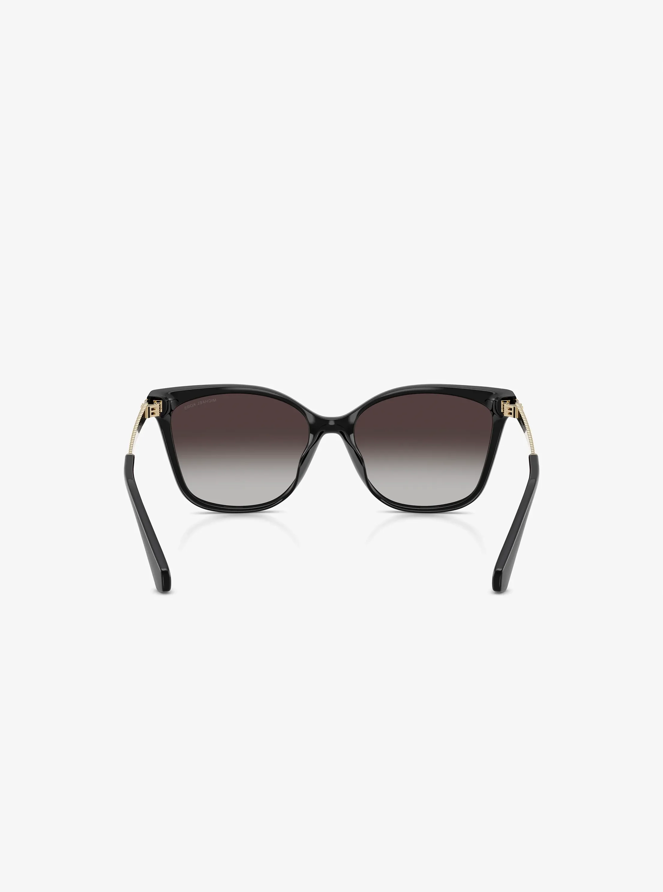 Женские солнцезащитные очки Michael Kors Andermatt Sunglasses, цвет: Чёрный — фото 4