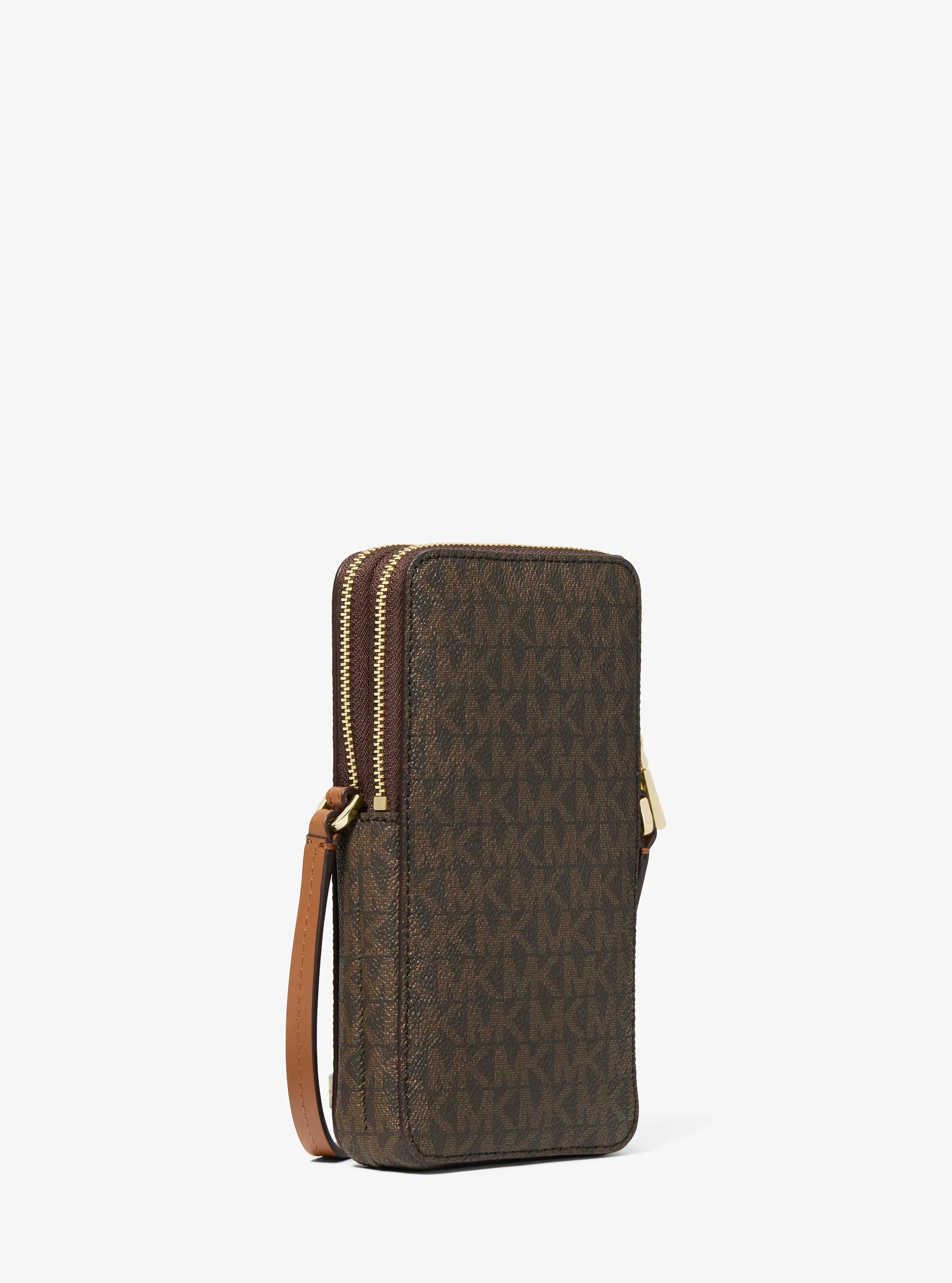 Женские сумки Michael Kors Jet Set Small Signature Logo Smartphone Crossbody — фото 3