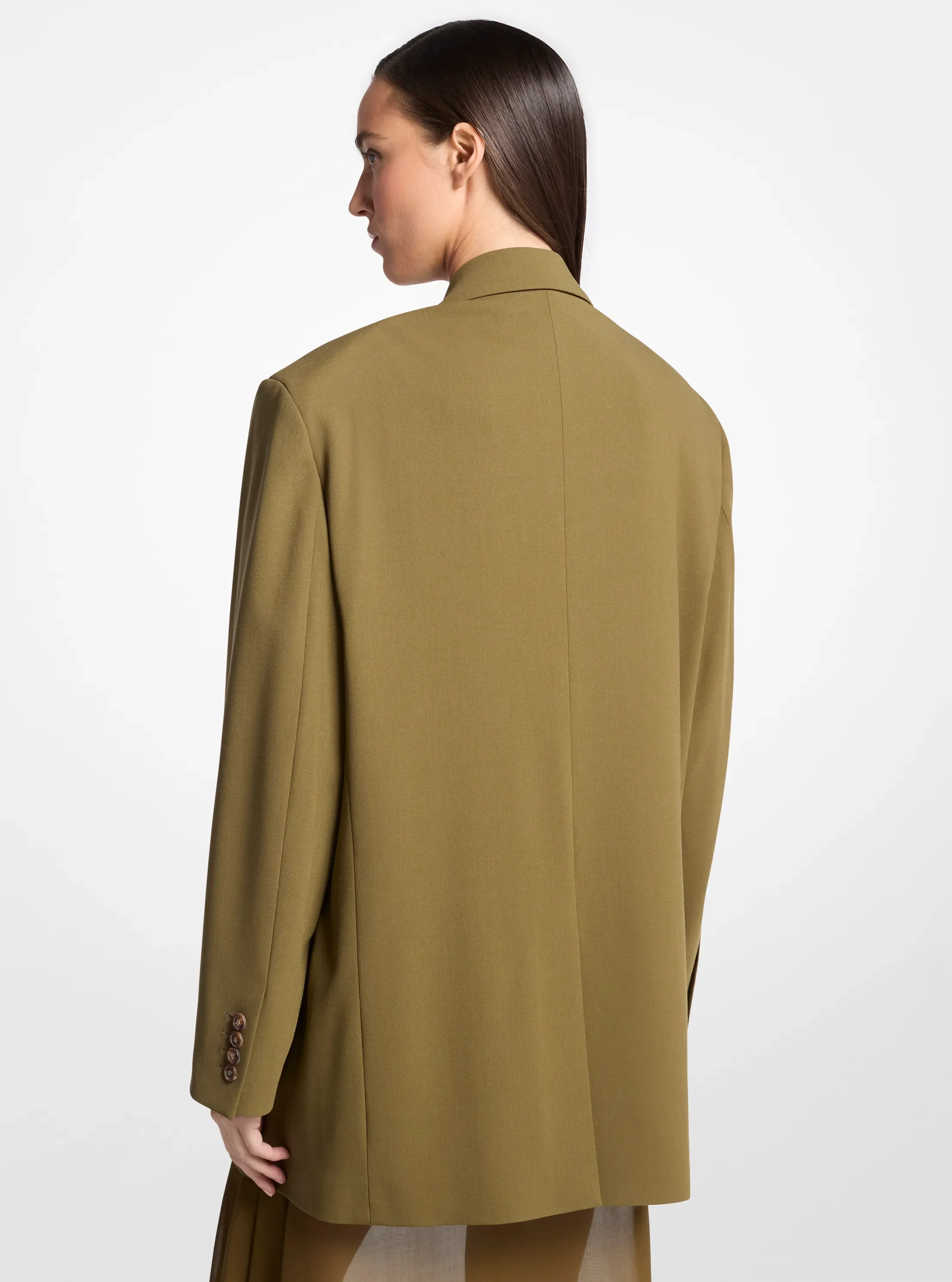 Пиджак Michael Kors Ryan Stretch Wool Blazer, цвет: Fennel — фото 2