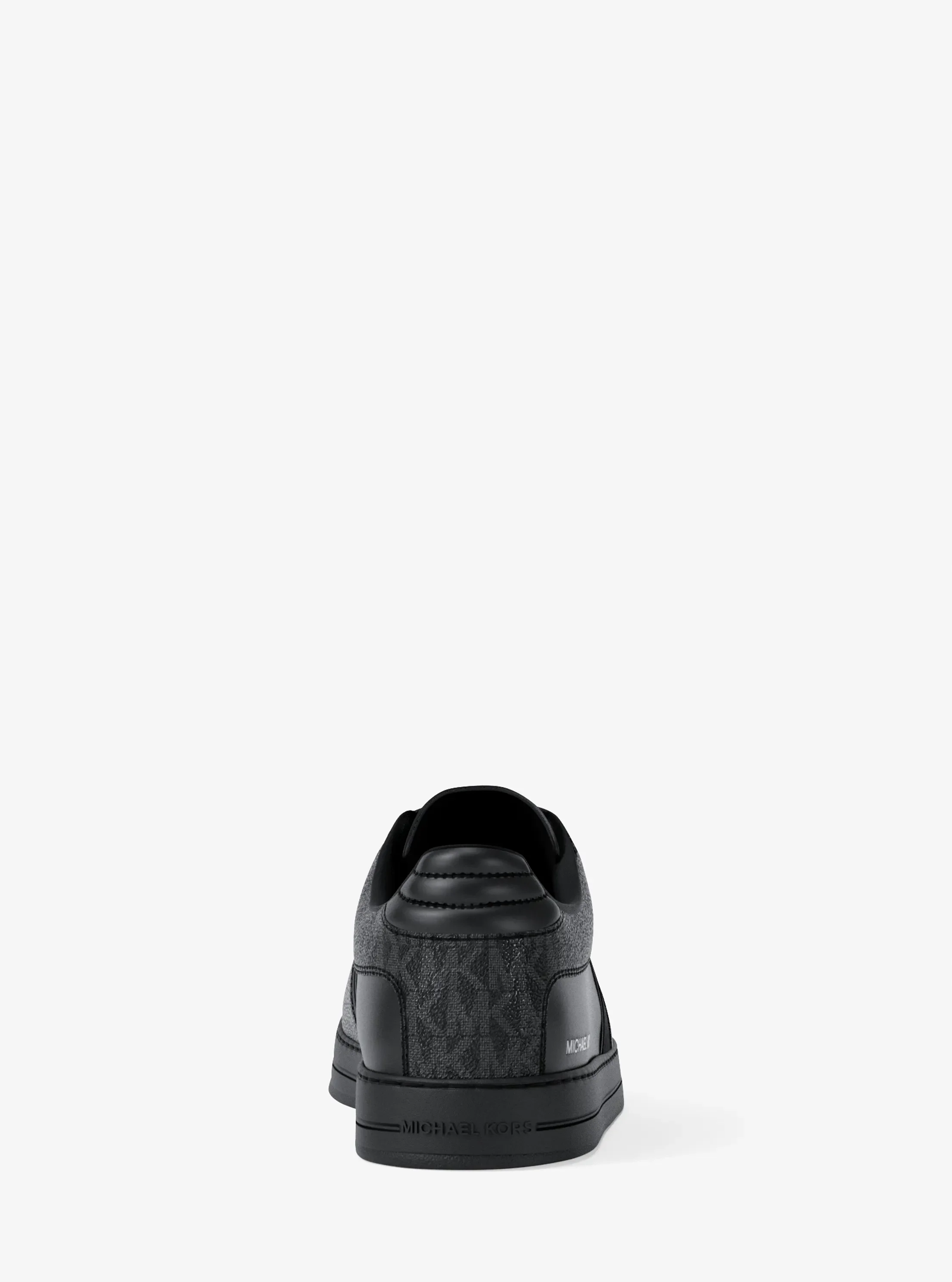 Мужские кроссовки Michael Kors Brady Signature Logo and Leather, цвет: Чёрный — фото 4