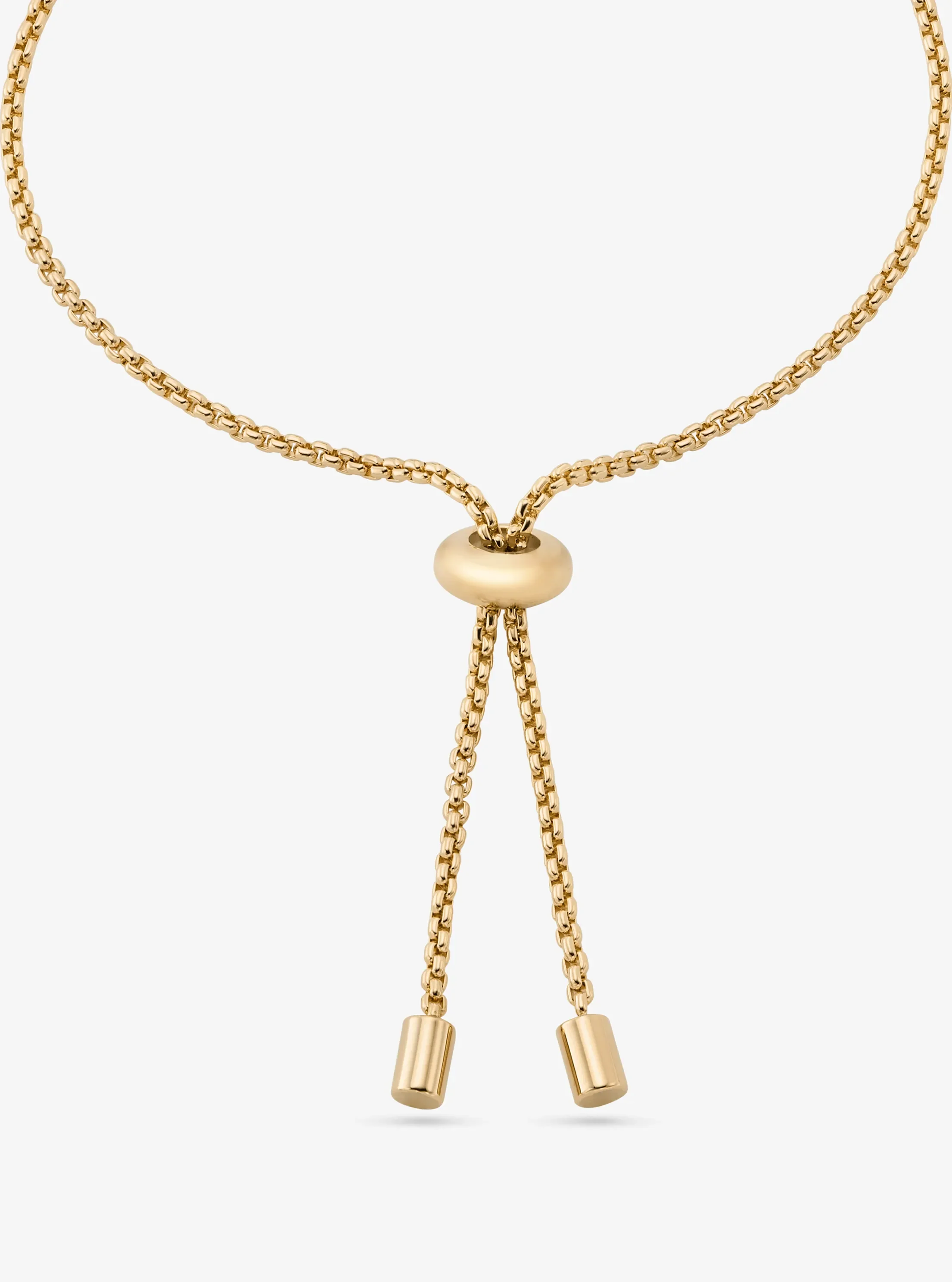 Браслет Michael Kors Pavé Halo Slider, цвет: Золотой — фото 2