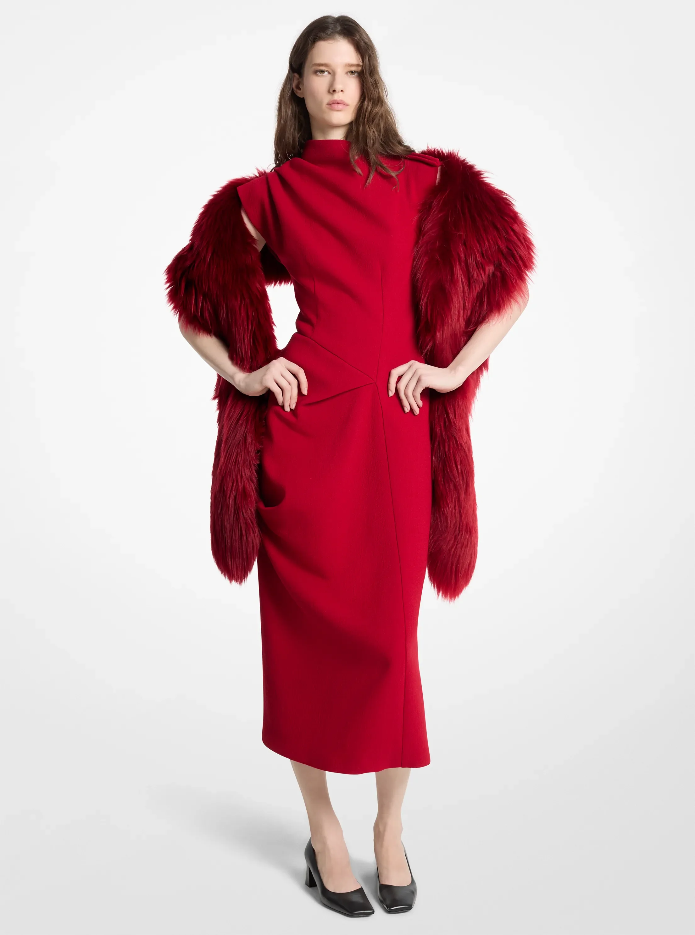 Женские сумки Michael Kors Shearling Stole — фото 3