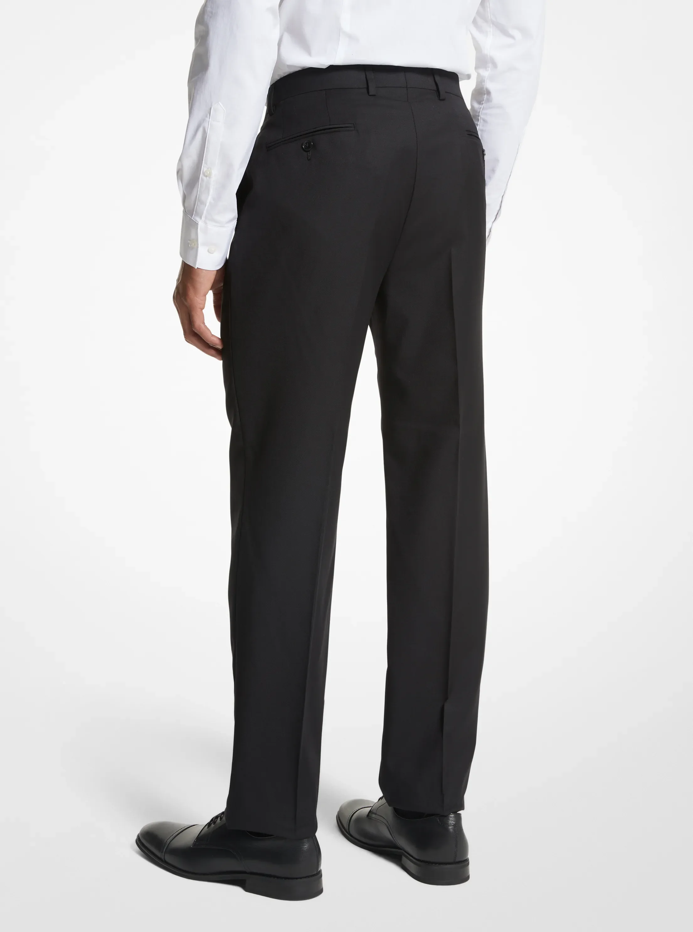 Мужские брюки Michael Kors Modern-Fit Wool Blend Suit Pants — фото 2