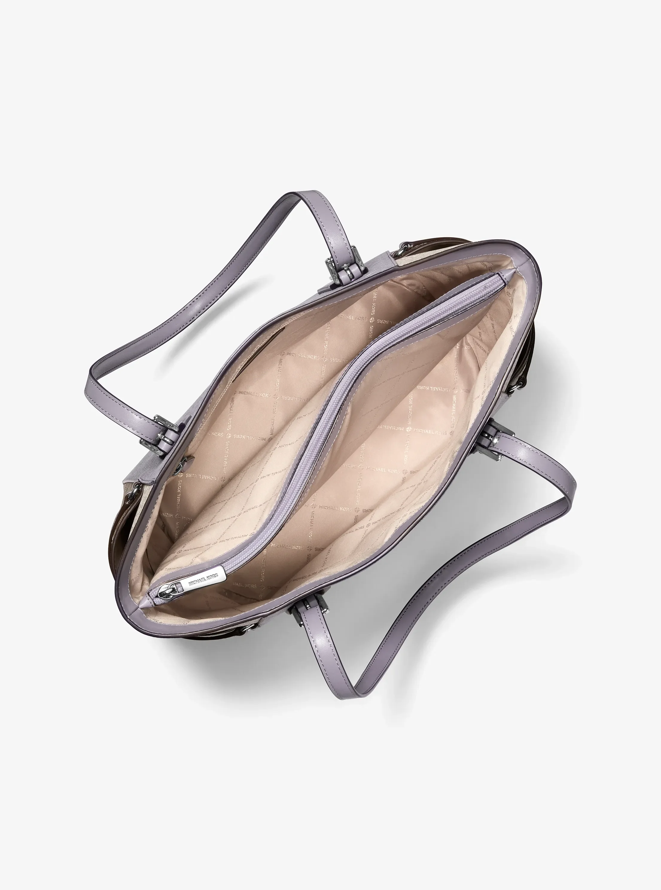 Сумки Michael Kors Voyager Large Color-Block Signature Logo — фото 2